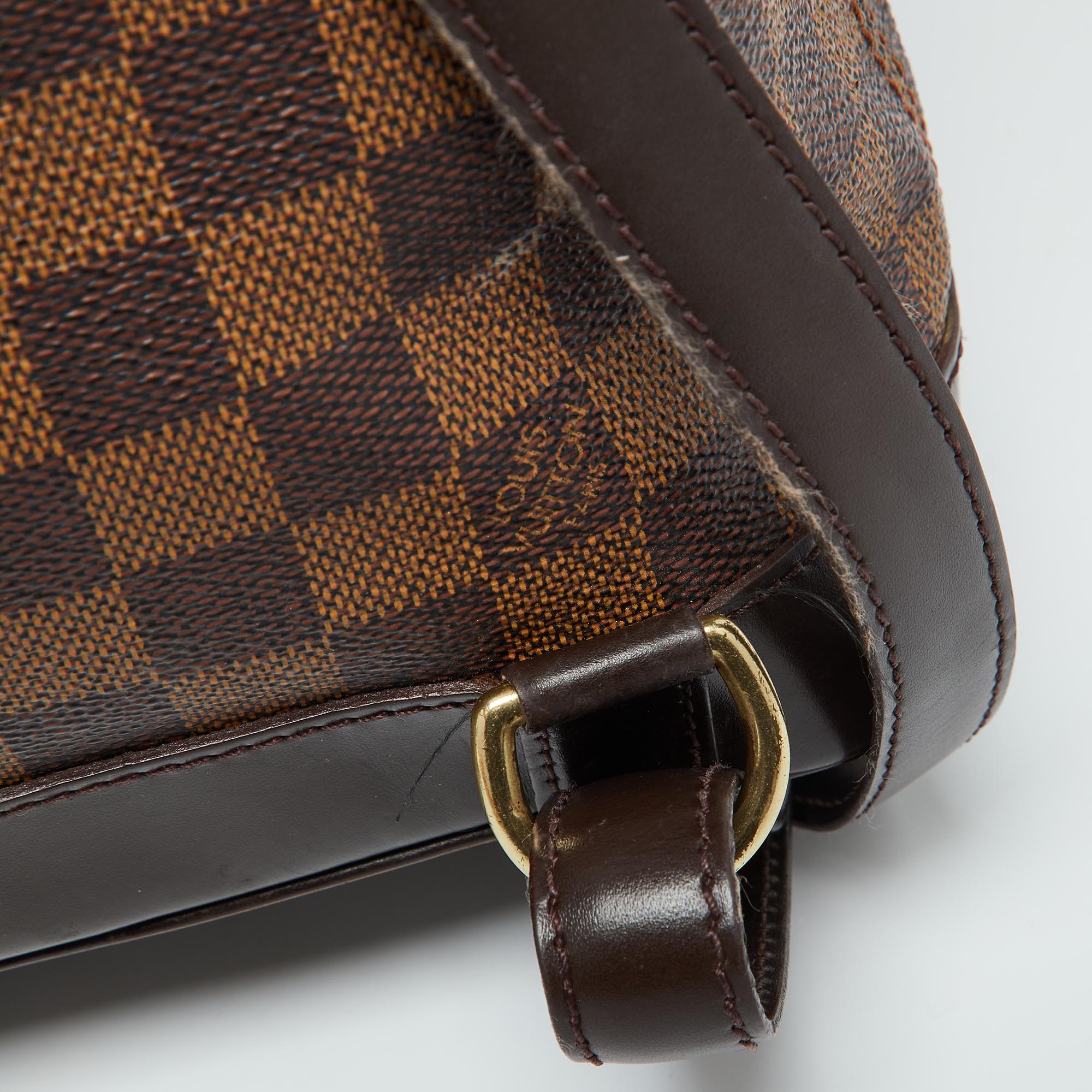 Louis Vuitton Damier Ebene Canvas Soho Backpack