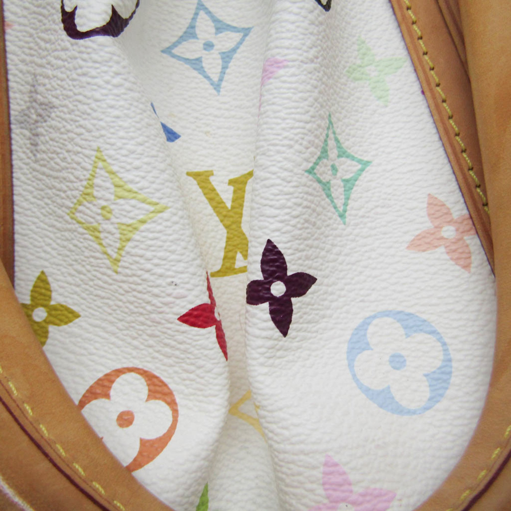 Louis Vuitton X Takashi Murakami Multicolor Coated Canvas Monogram  Courtney MM Satchel Bag