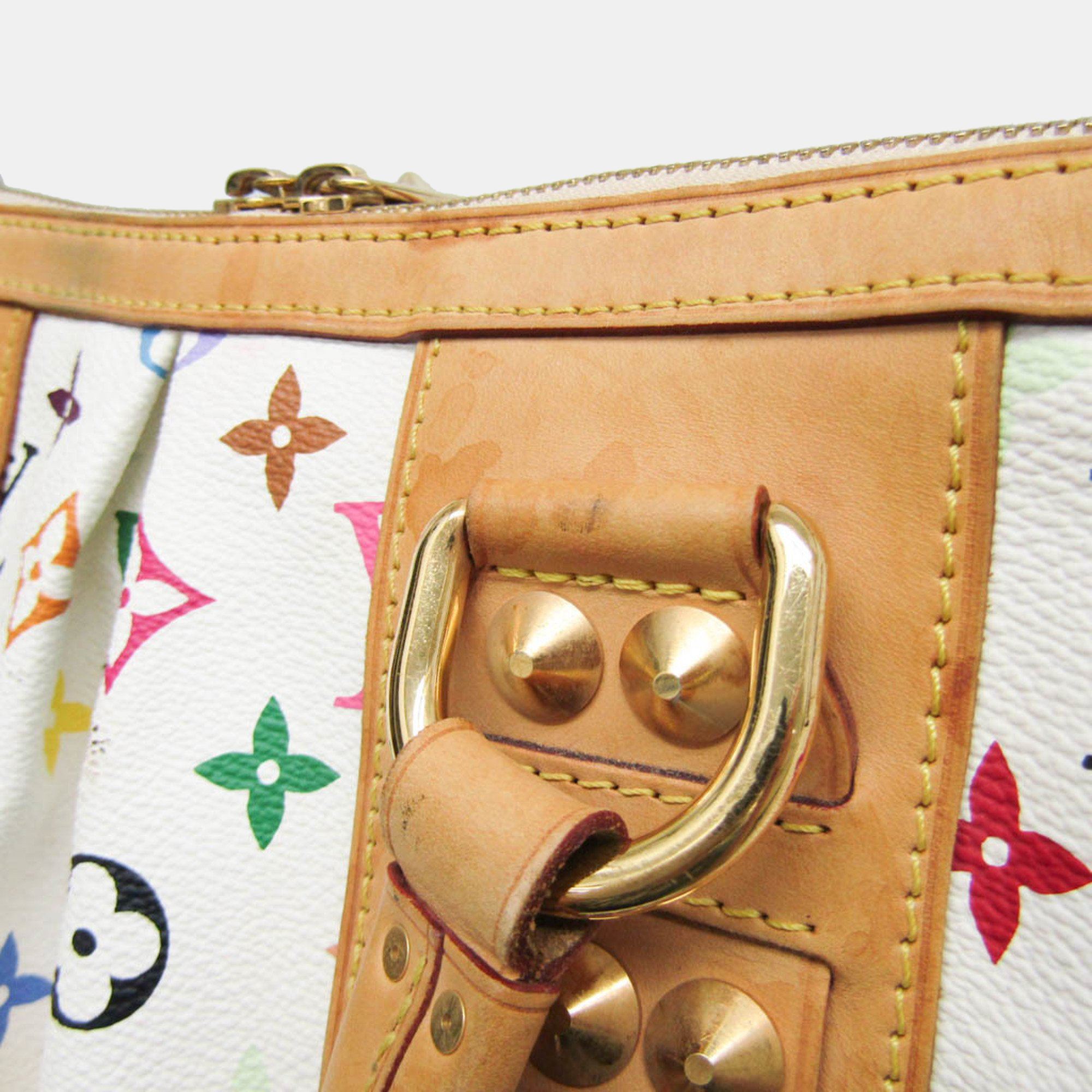 Louis Vuitton X Takashi Murakami Multicolor Coated Canvas Monogram  Courtney MM Satchel Bag