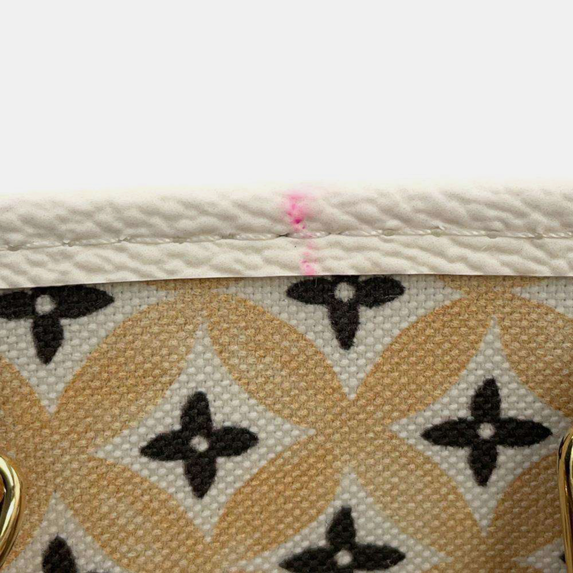 Louis Vuitton White/Beige Monogram LV By The Pool Onthego MM Bag