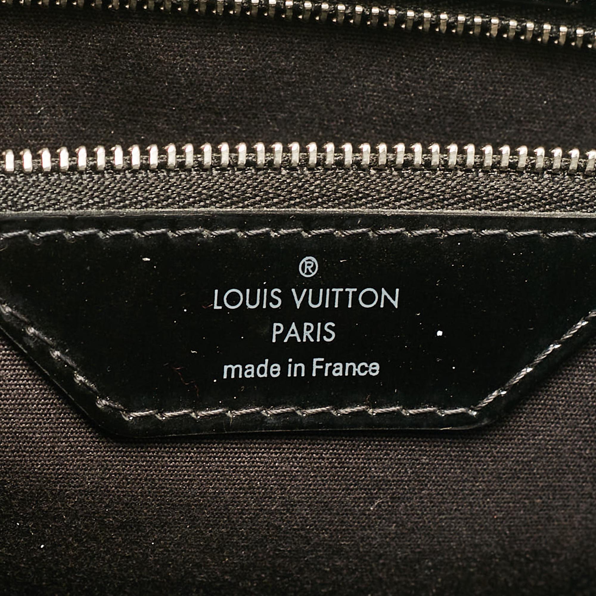 Louis Vuitton Black Electric Epi Leather Brea GM Bag