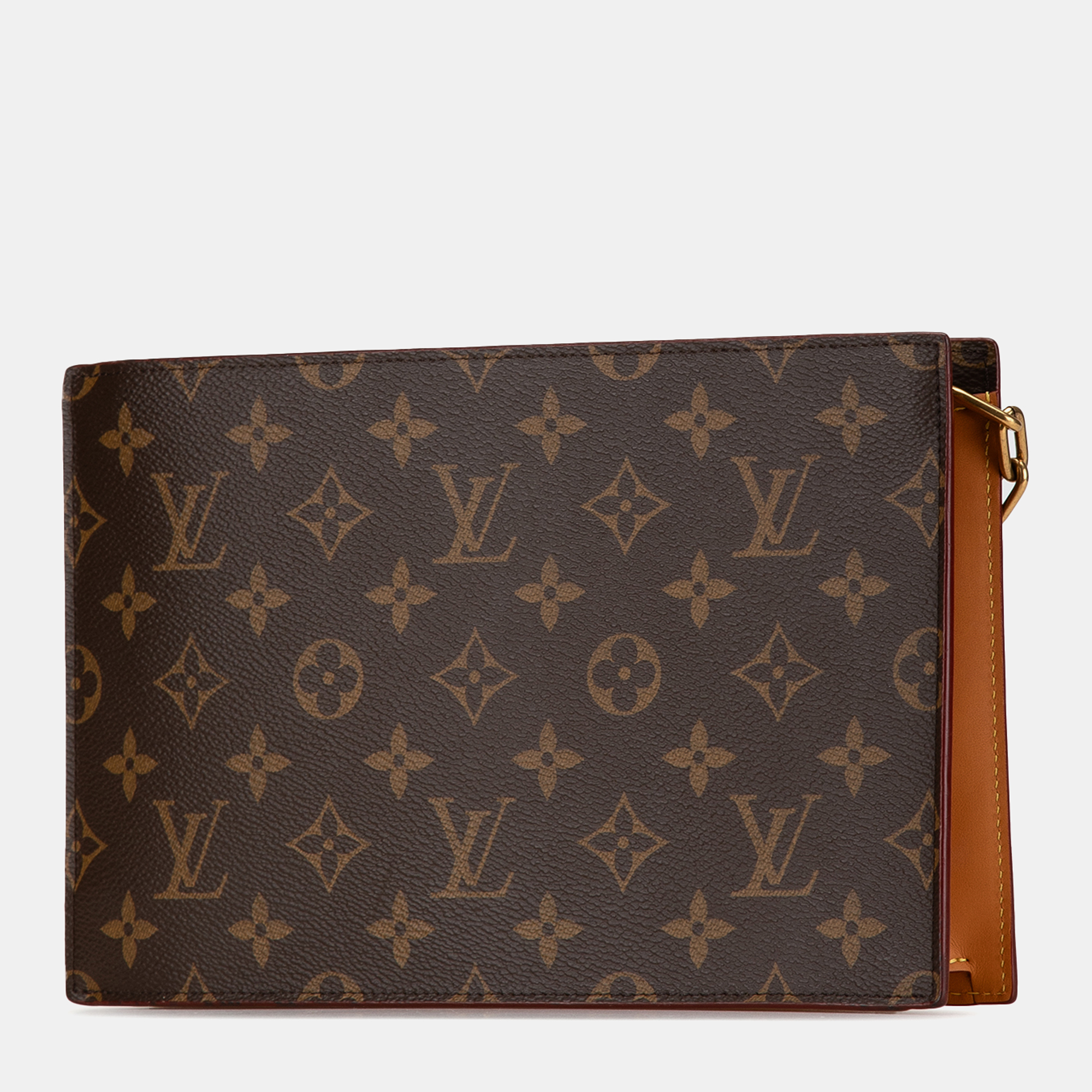 Louis Vuitton Brown Monogram Legacy Chain Clutch