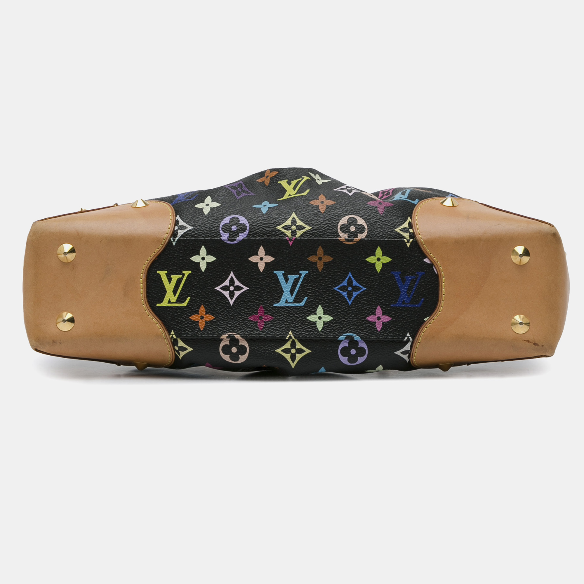 Louis Vuitton Black Monogram Multicolore Judy MM Bag