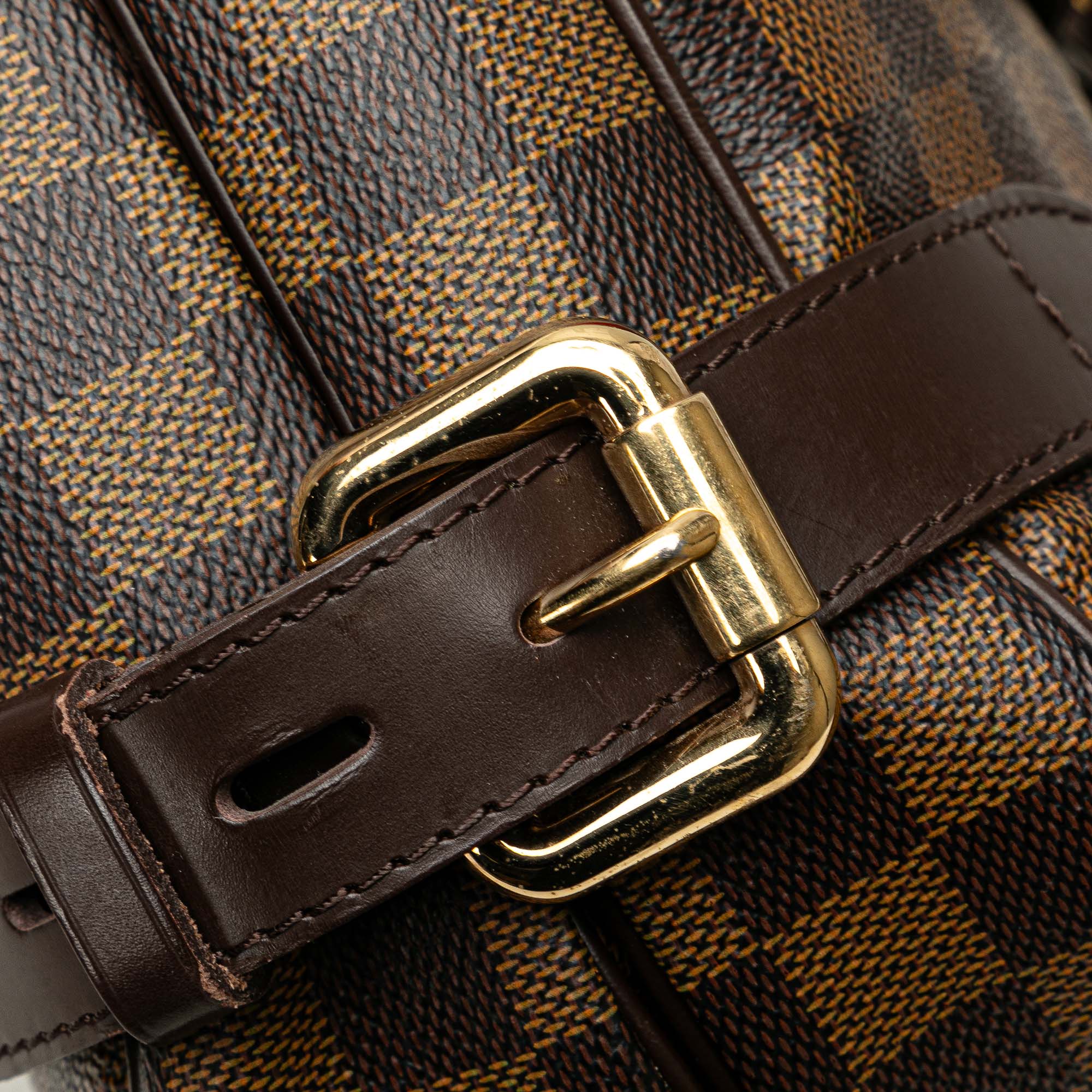 Louis Vuitton Brown Canvas Damier Ebene Highbury Bag