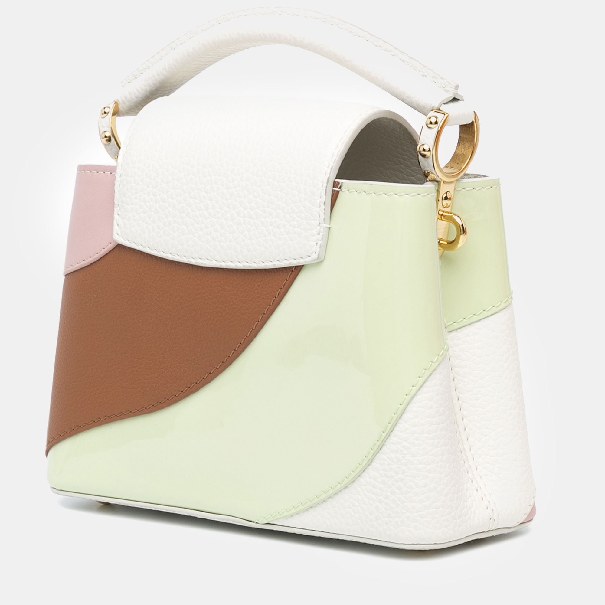 Louis Vuitton Multicolor Leather Taurillon Gelato Mini Capucines Bag