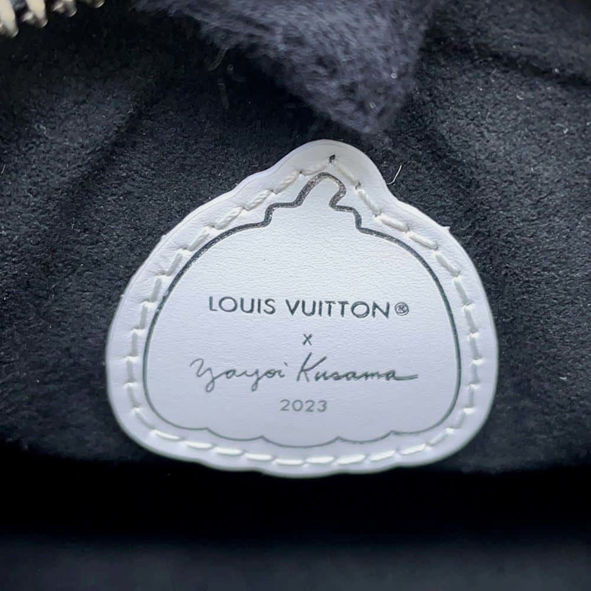 Louis Vuitton Nano Speedy Noir/White Monogram Empreinte Leather Infinity Dot