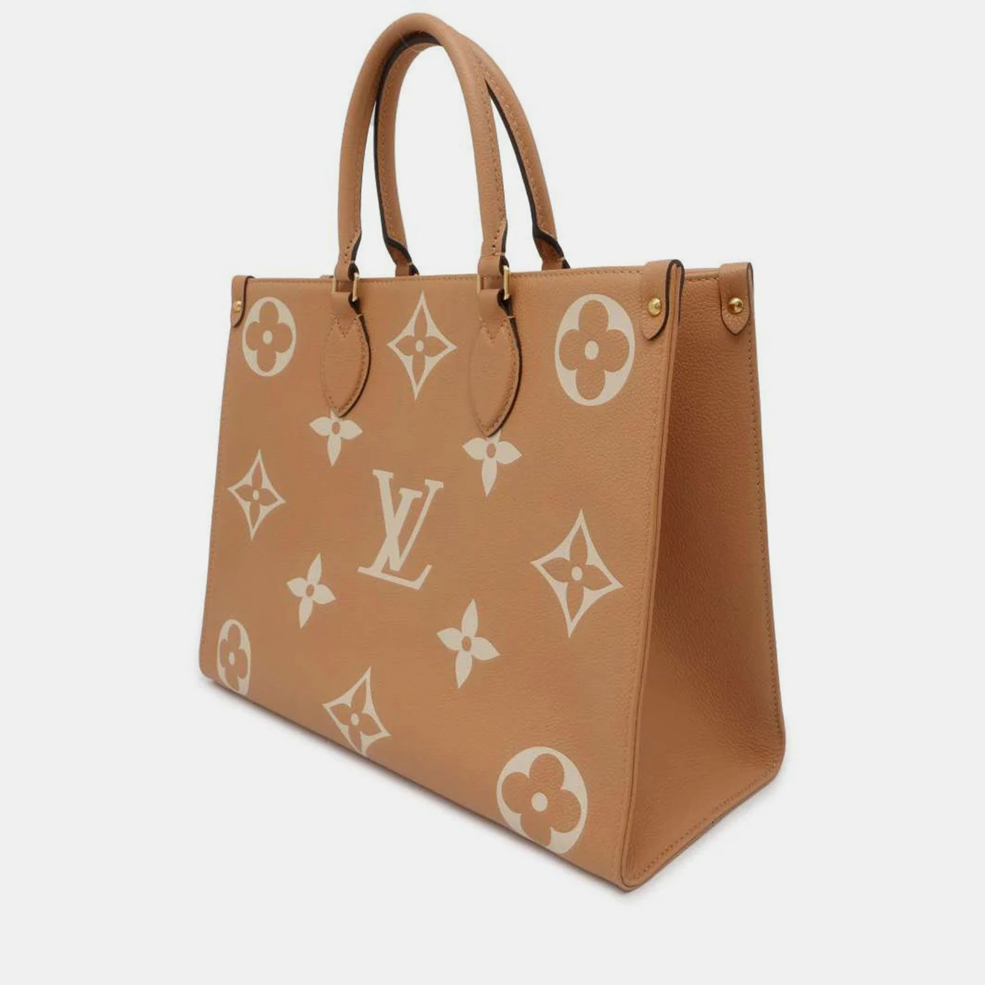 Louis Vuitton Onthego Arizona/Beige Monogram Empreinte Leather Size MM