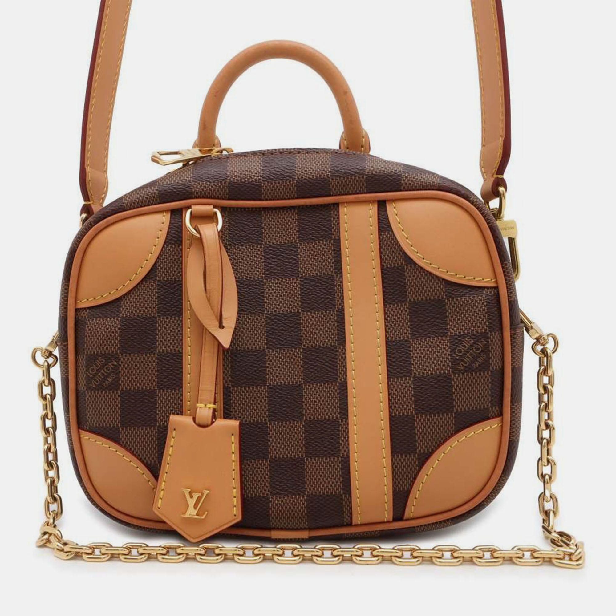 Louis Vuitton Valaisette Brown Damier Ebene Canvas Size BB