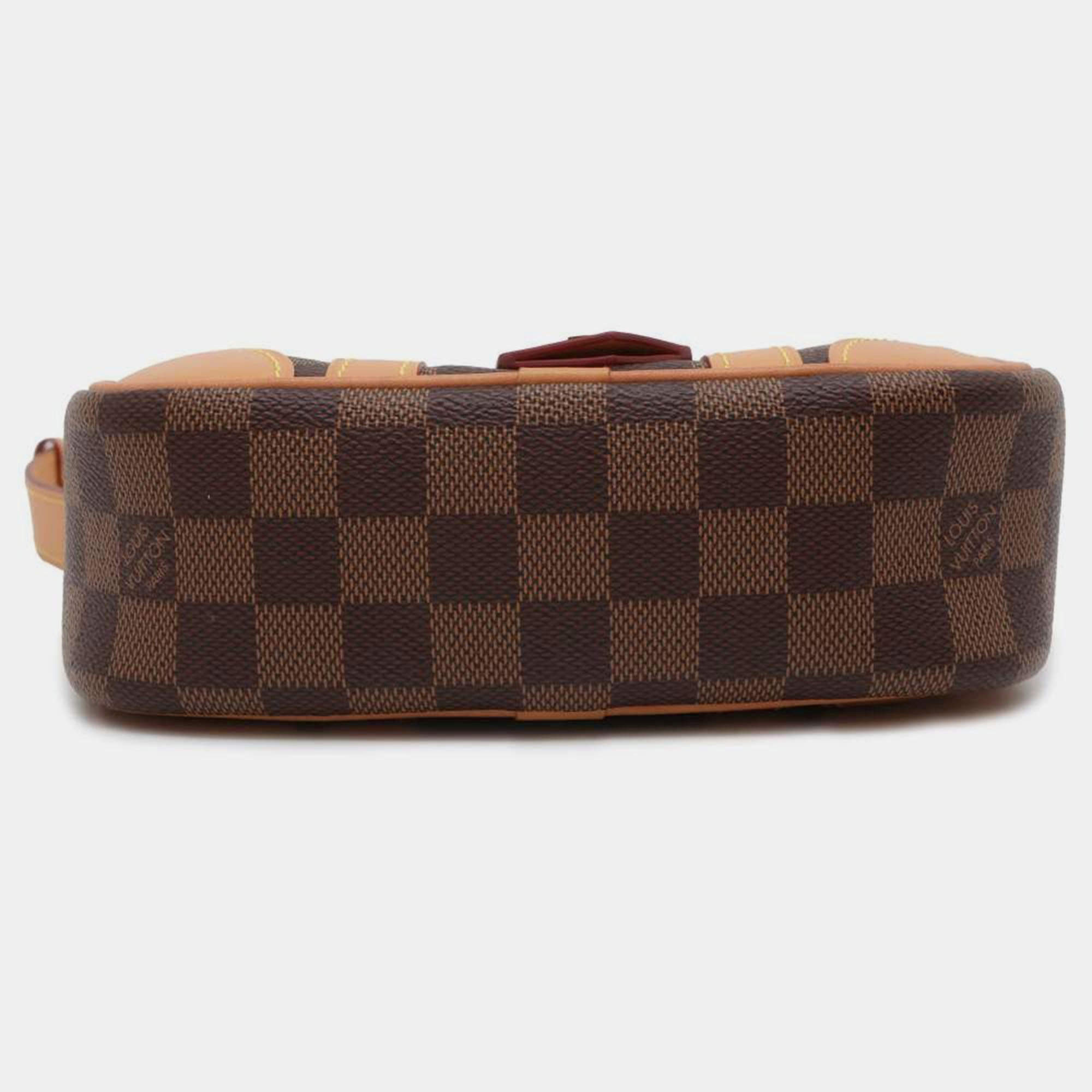 Louis Vuitton Valaisette Brown Damier Ebene Canvas Size BB