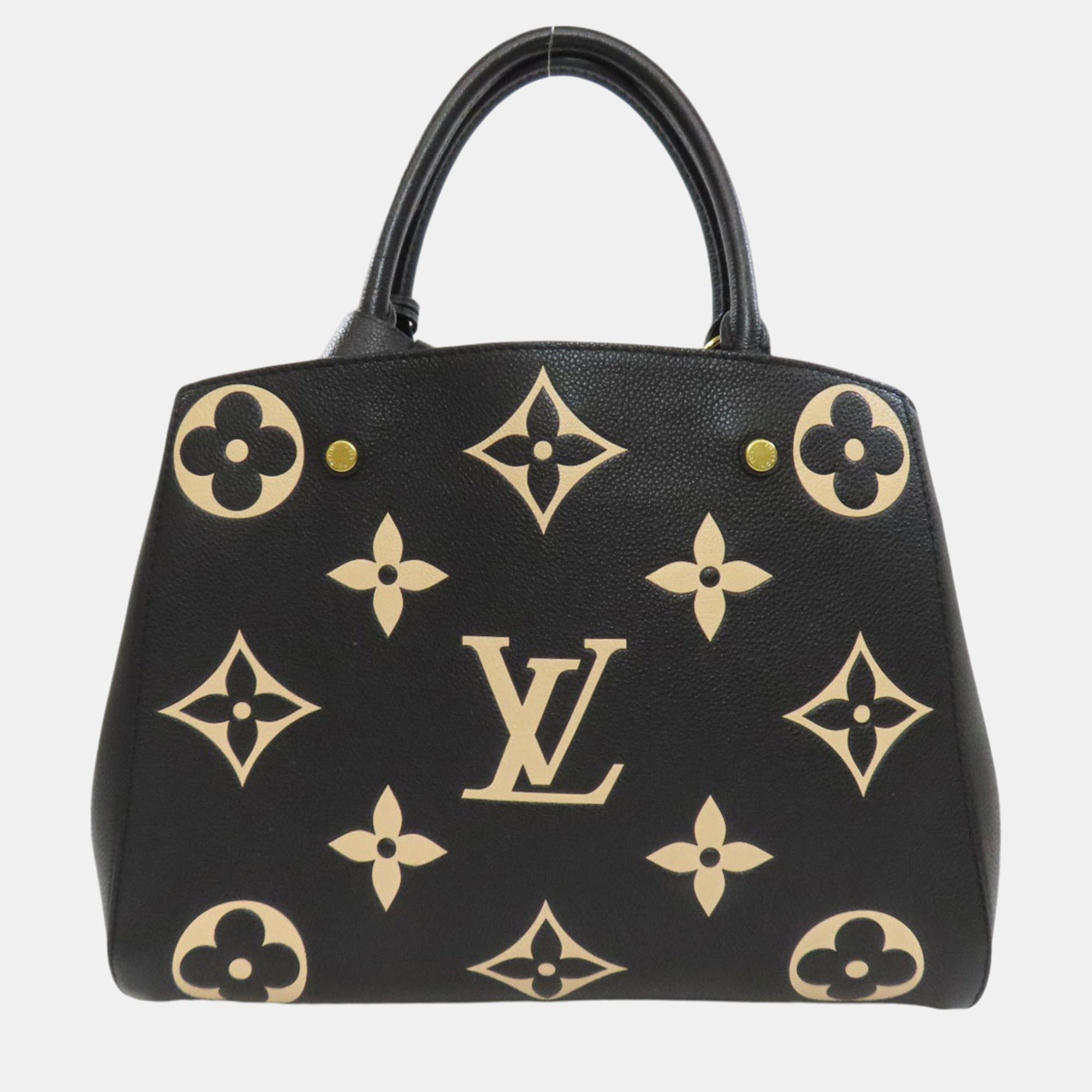 Louis Vuitton Montaigne Mm Empreinte Handbag