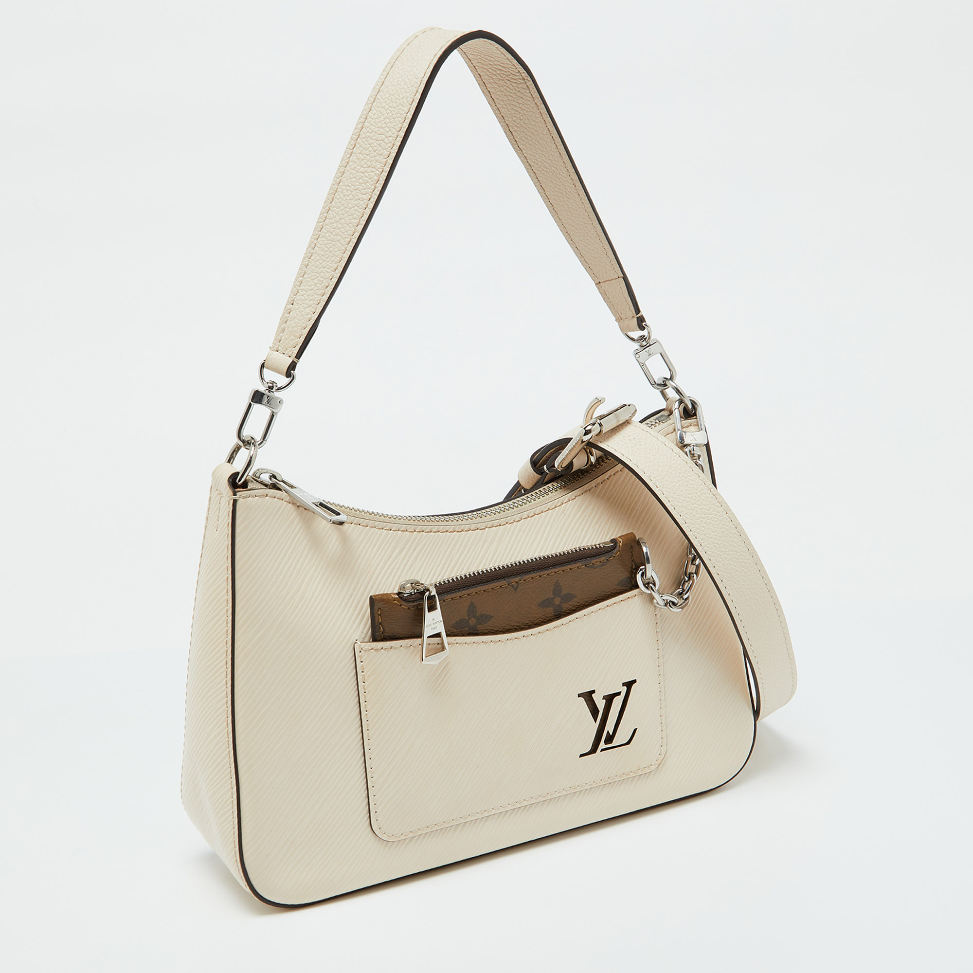 Louis Vuitton Cream EPI Leather Marelle Bag