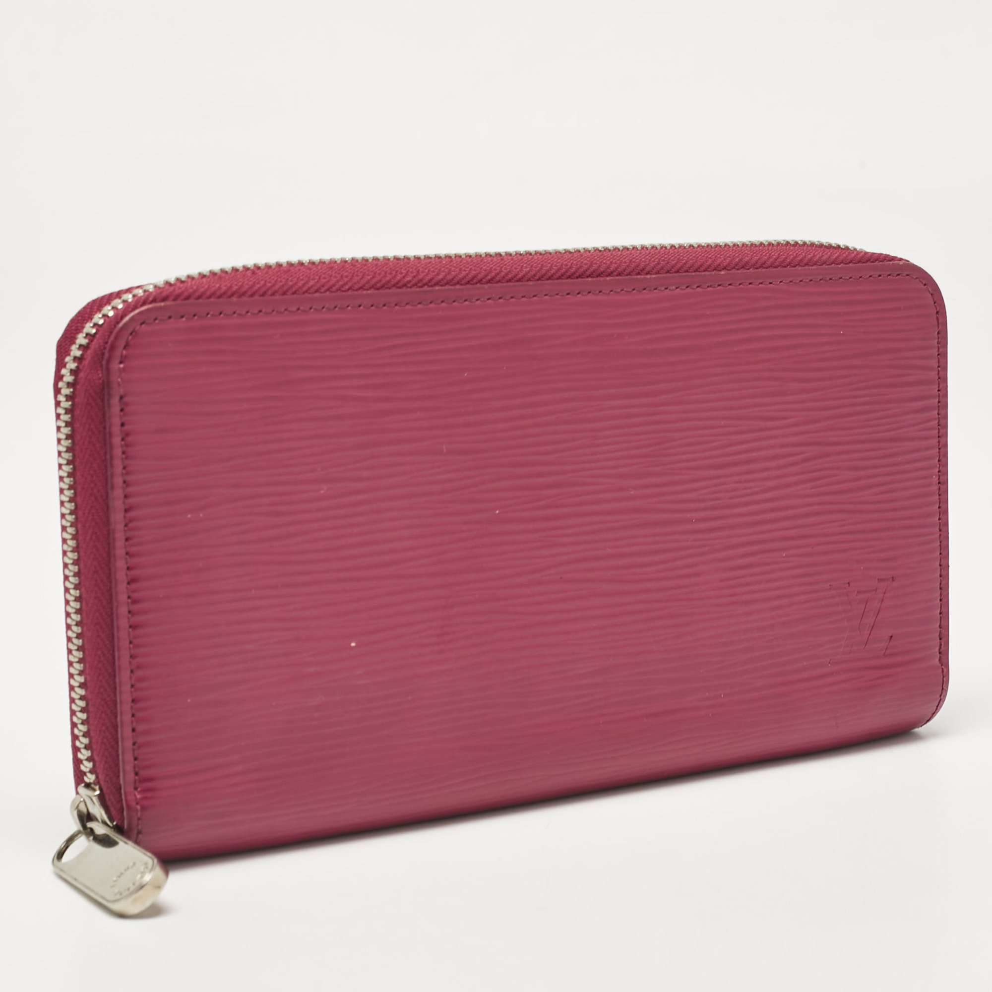 Louis Vuitton Fuchsia Epi Leather Zippy Wallet