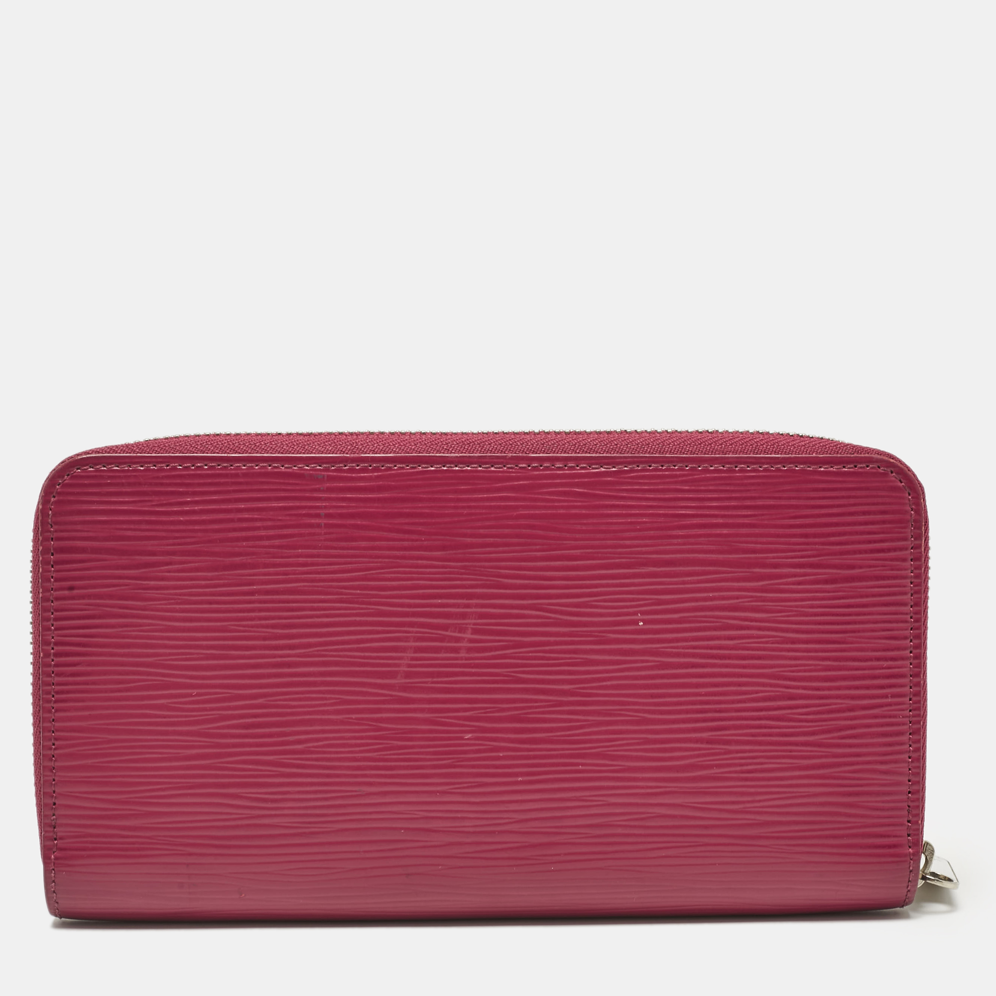 Louis Vuitton Fuchsia Epi Leather Zippy Wallet