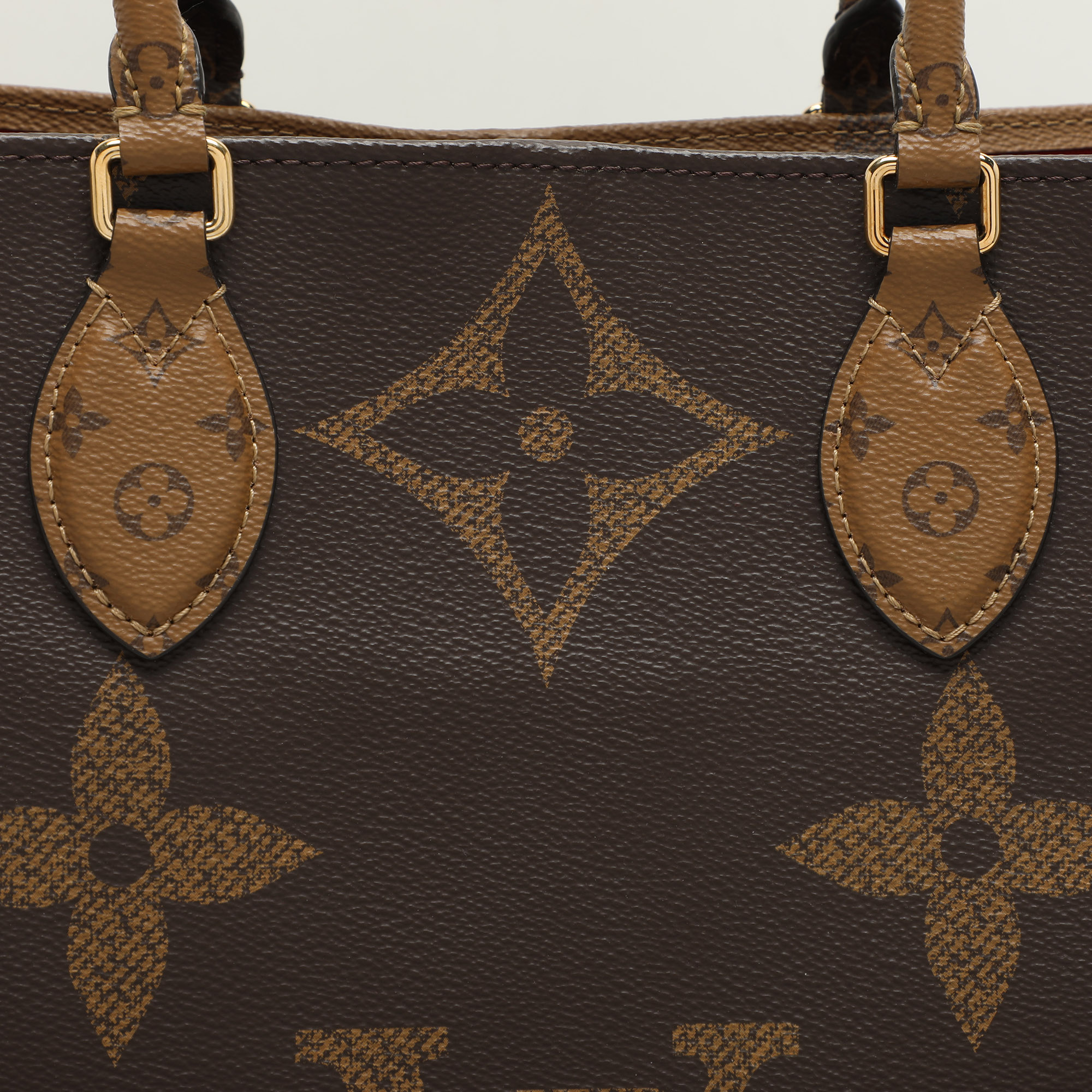 Louis Vuitton Reverse Monogram Canvas On The Go GM Bag