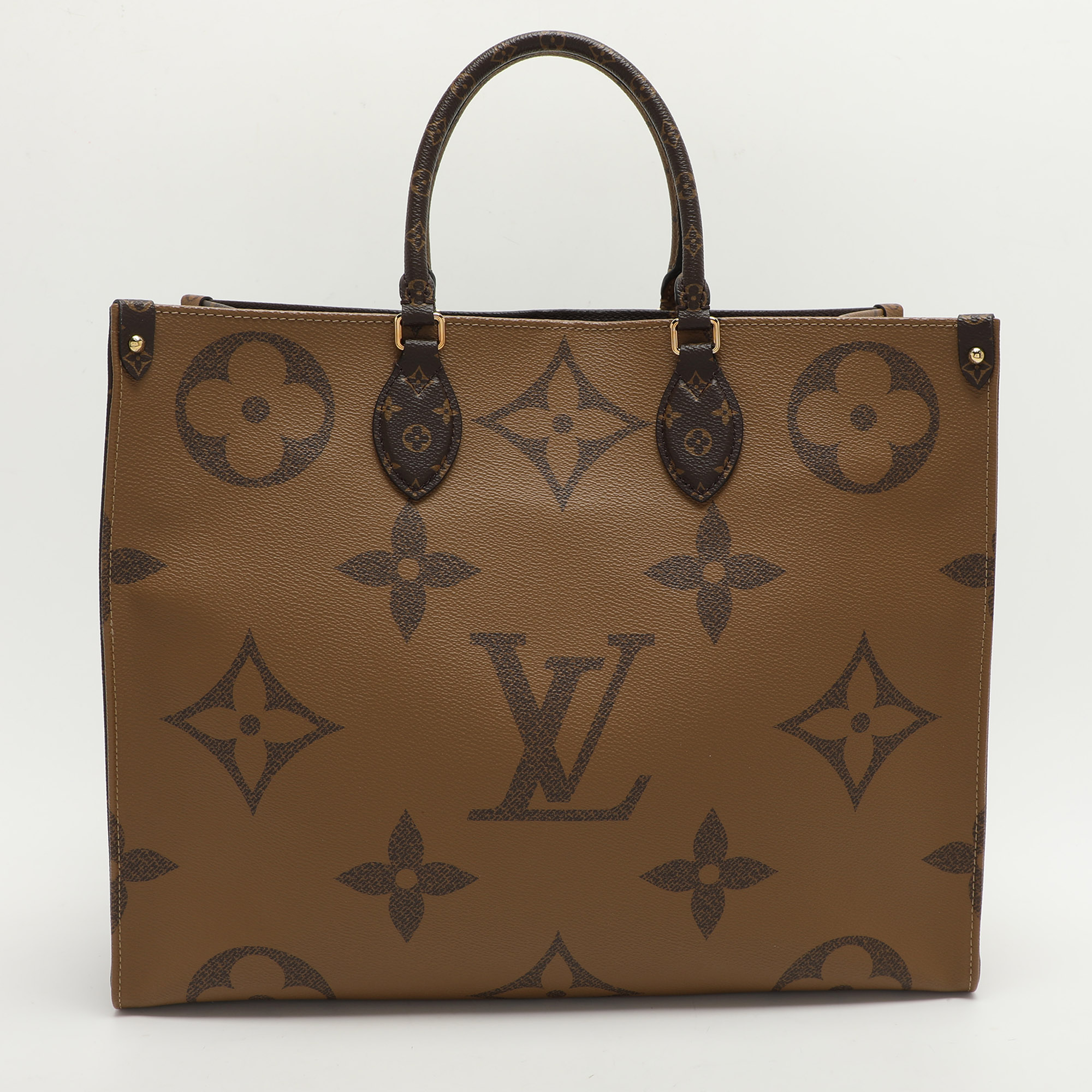 Louis Vuitton Reverse Monogram Canvas On The Go GM Bag