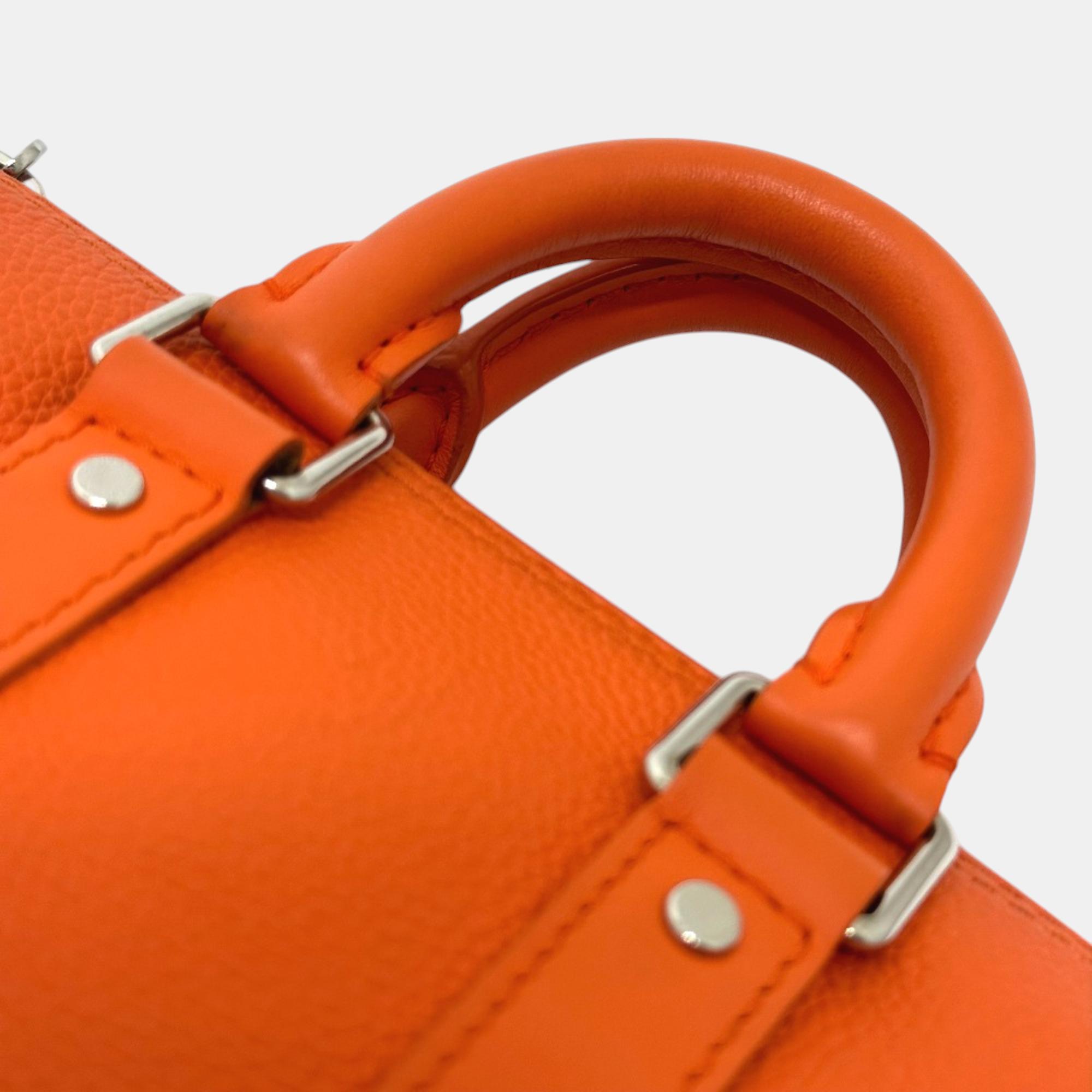 Louis Vuitton Orange LV Aerogram Crossbody Bag