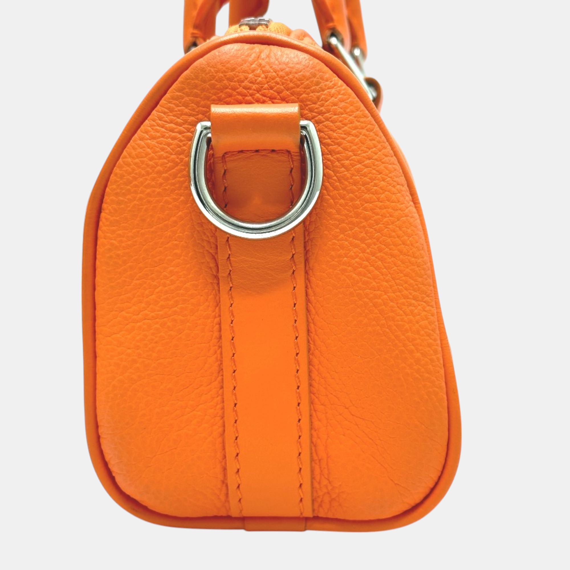 Louis Vuitton Orange LV Aerogram Crossbody Bag