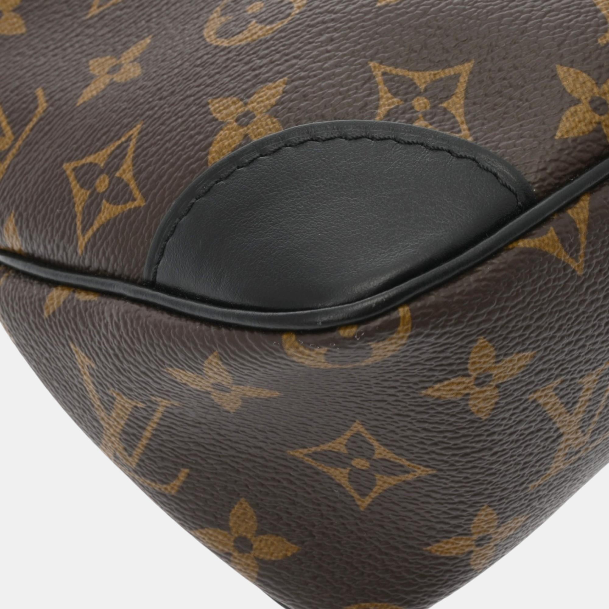 Louis Vuitton Brown/Noir Canvas Monogram Odeon NM PM Shoulder Bag