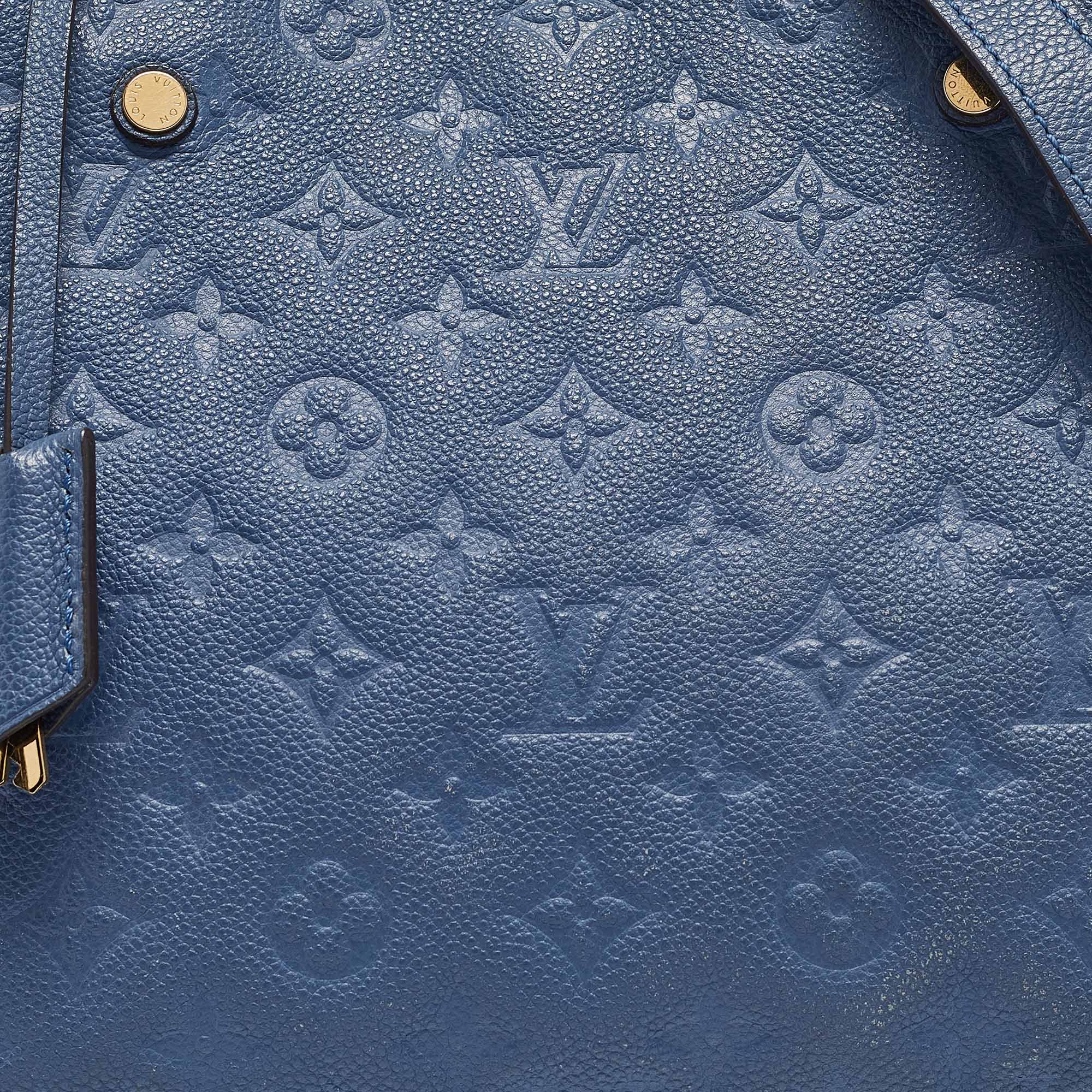 Louis Vuitton Iris Monogram Empreinte Leather Montaigne MM Bag