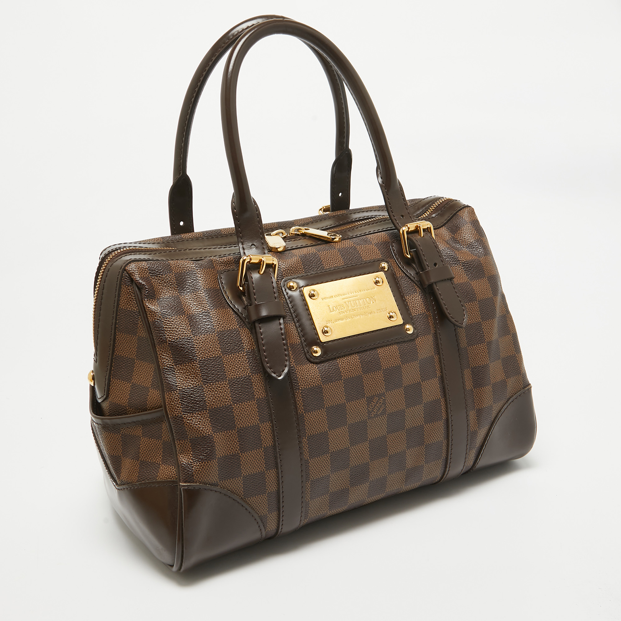 Louis Vuitton Damier Ebene Canvas Berkeley Bag