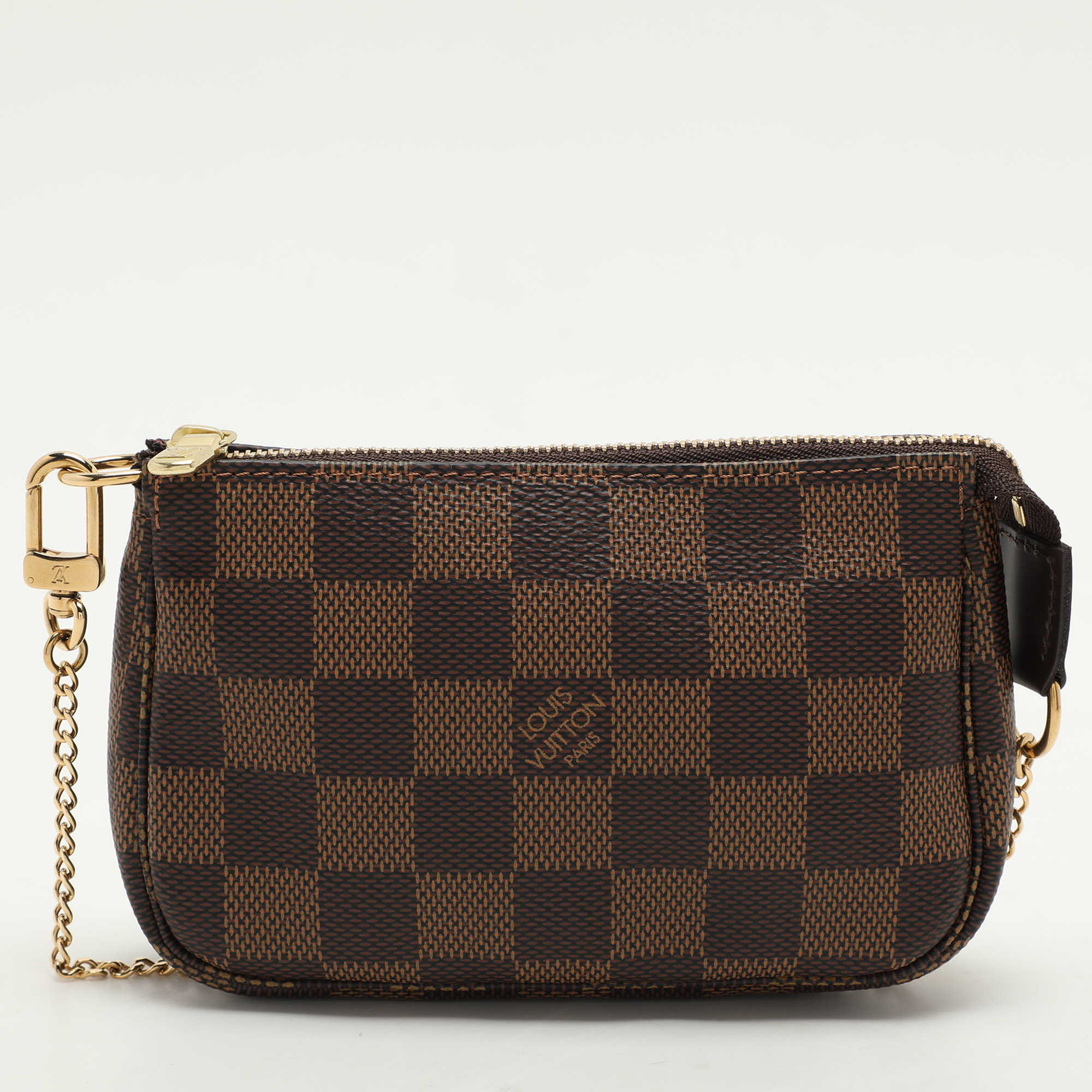 Louis Vuitton Damier Ebene Canvas Mini Pochette Accessoires