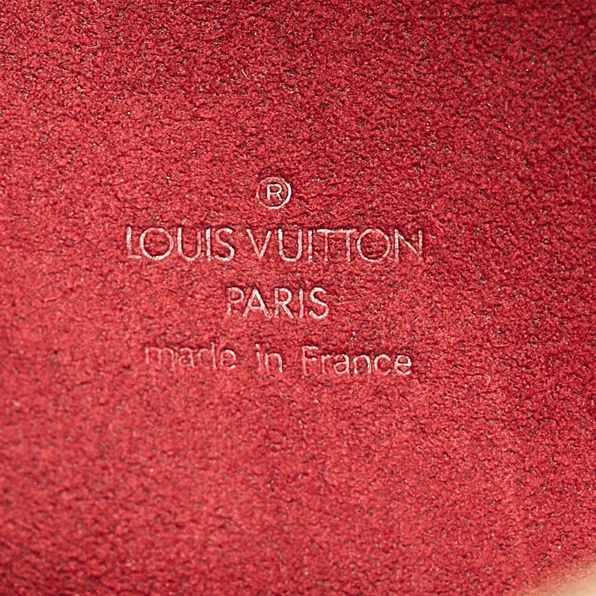 Louis Vuitton White Monogram Multicolore Canvas Priscilla Bag