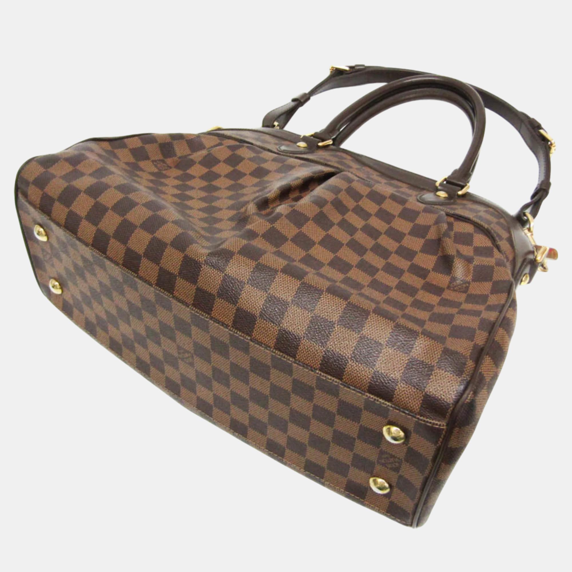 Louis Vuitton Ebene Damier Trevi GM Handbag