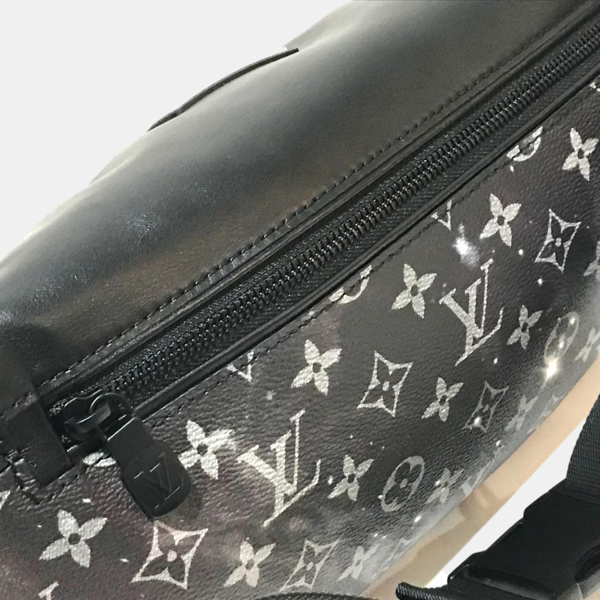 Louis Vuitton Black Canvas Monogram Galaxy Discovery Bum Bag