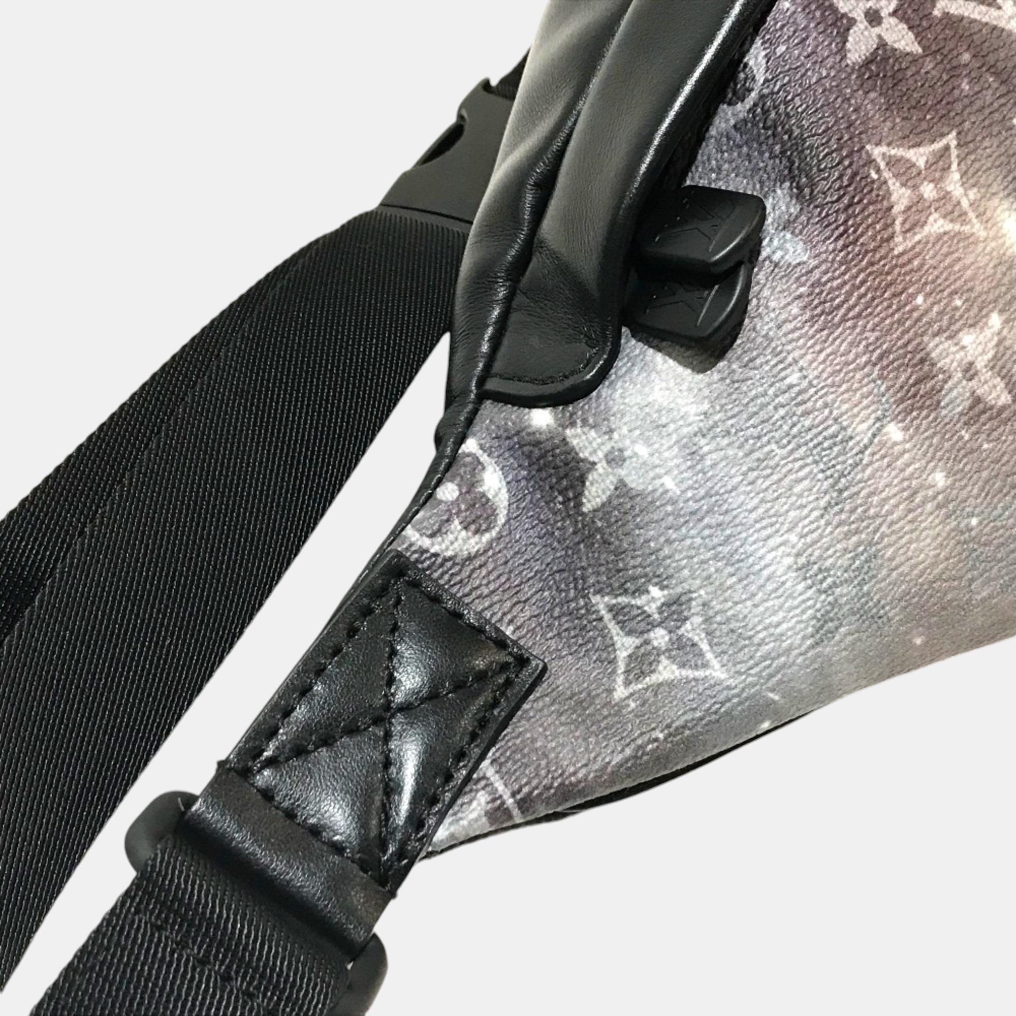 Louis Vuitton Black Canvas Monogram Galaxy Discovery Bum Bag