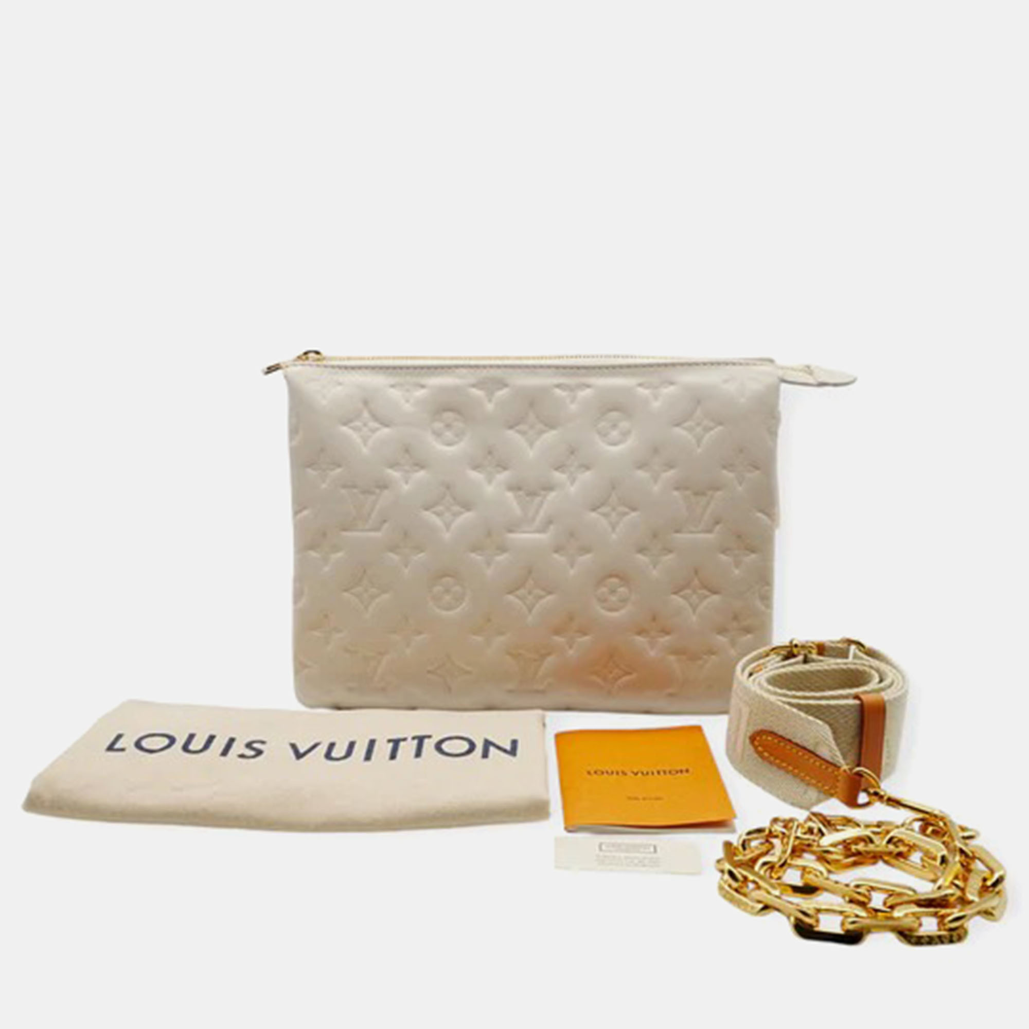 Louis Vuitton Coussin White Crossbody Bag