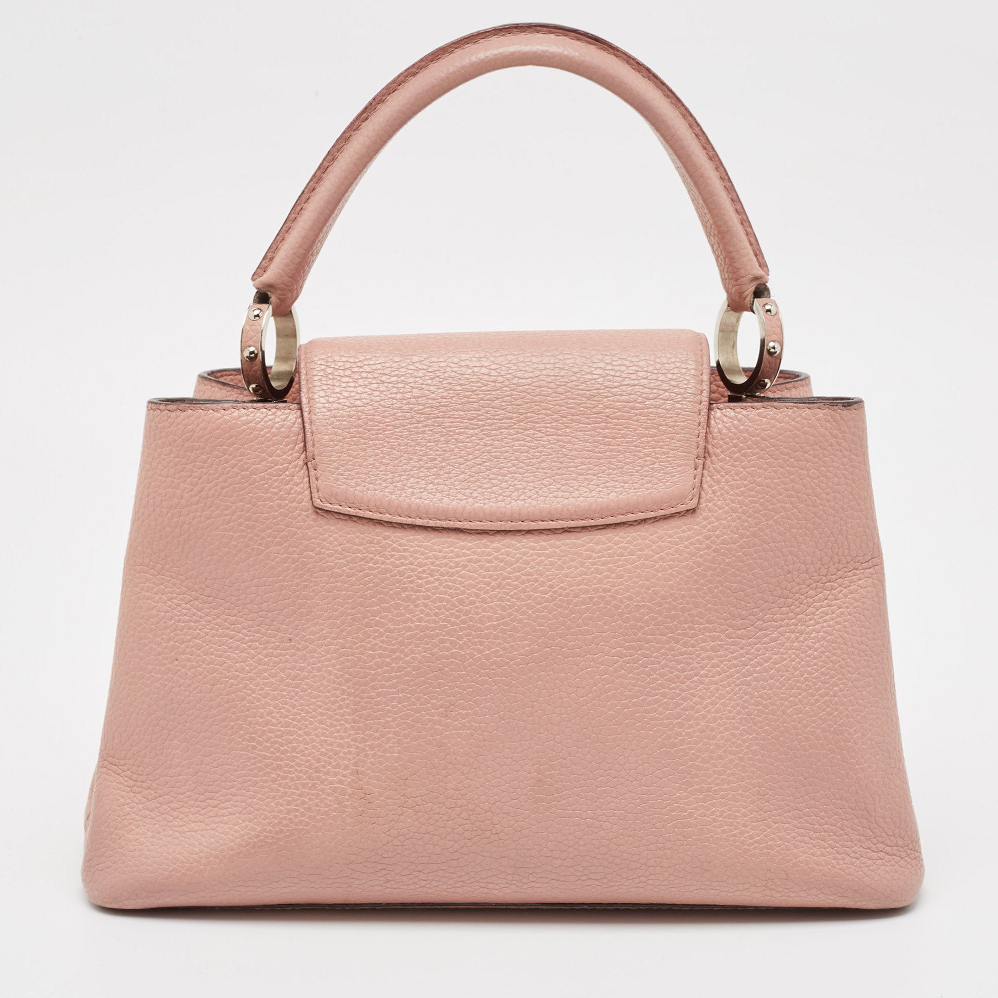 Louis Vuitton Magnolia Taurillon Leather Capucines PM Bag