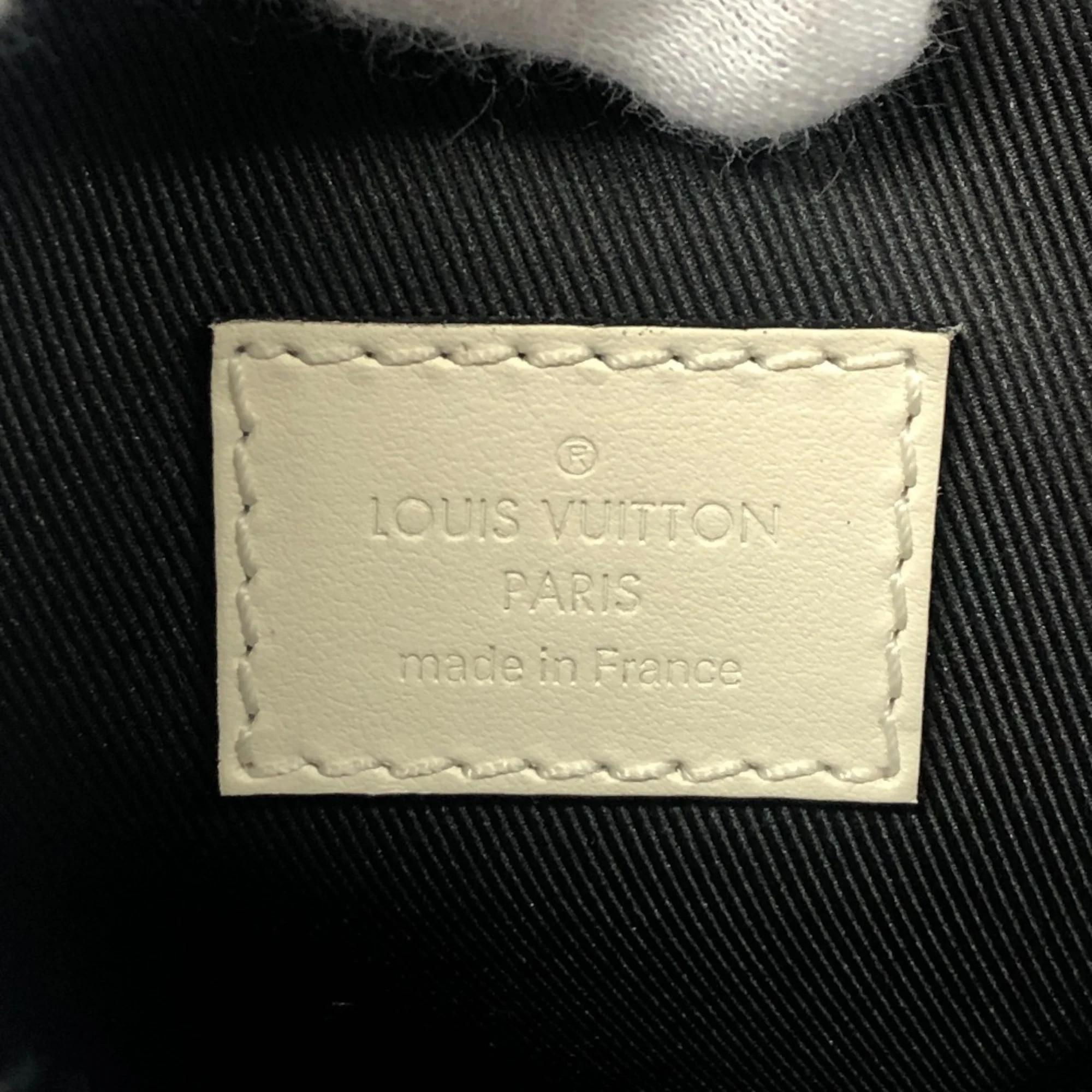 Louis Vuitton White Christopher Xs Body Bag