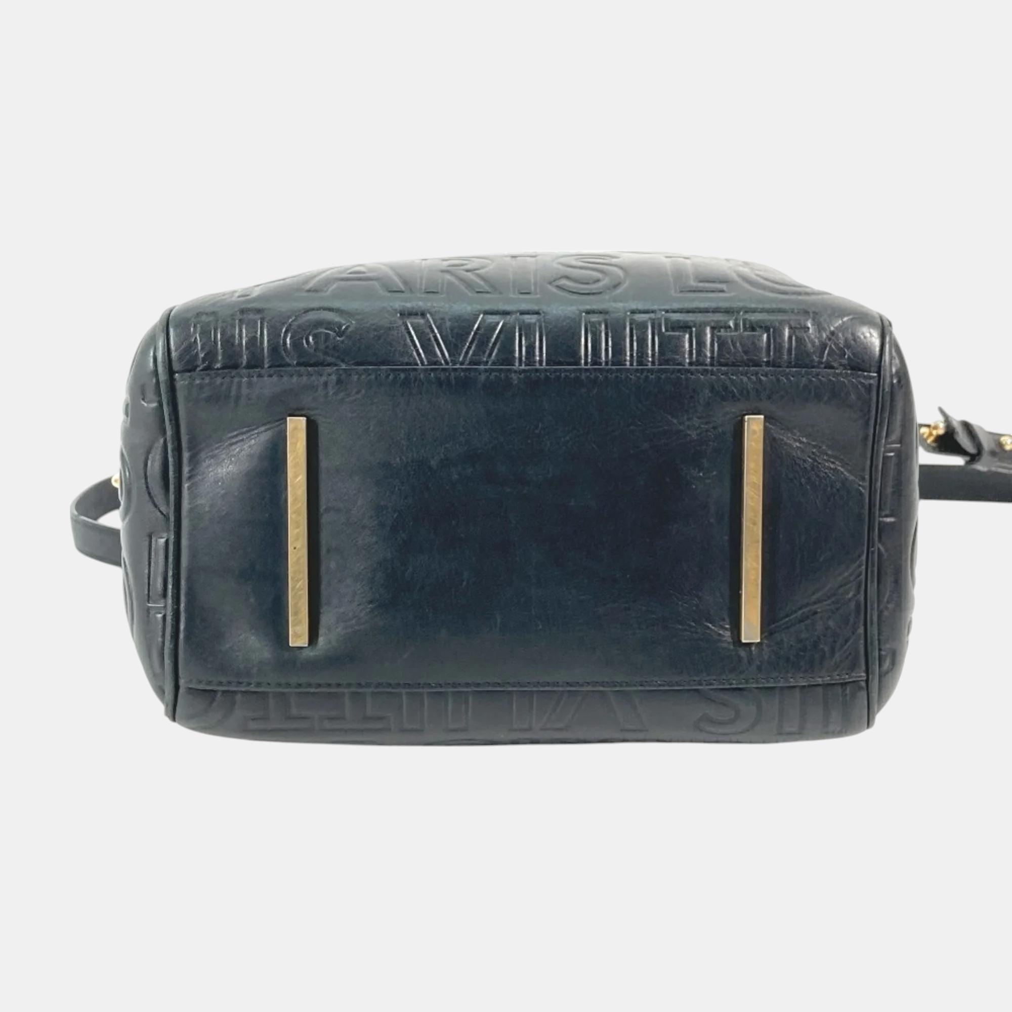 Louis Vuitton Black Gold Shoulder Bag