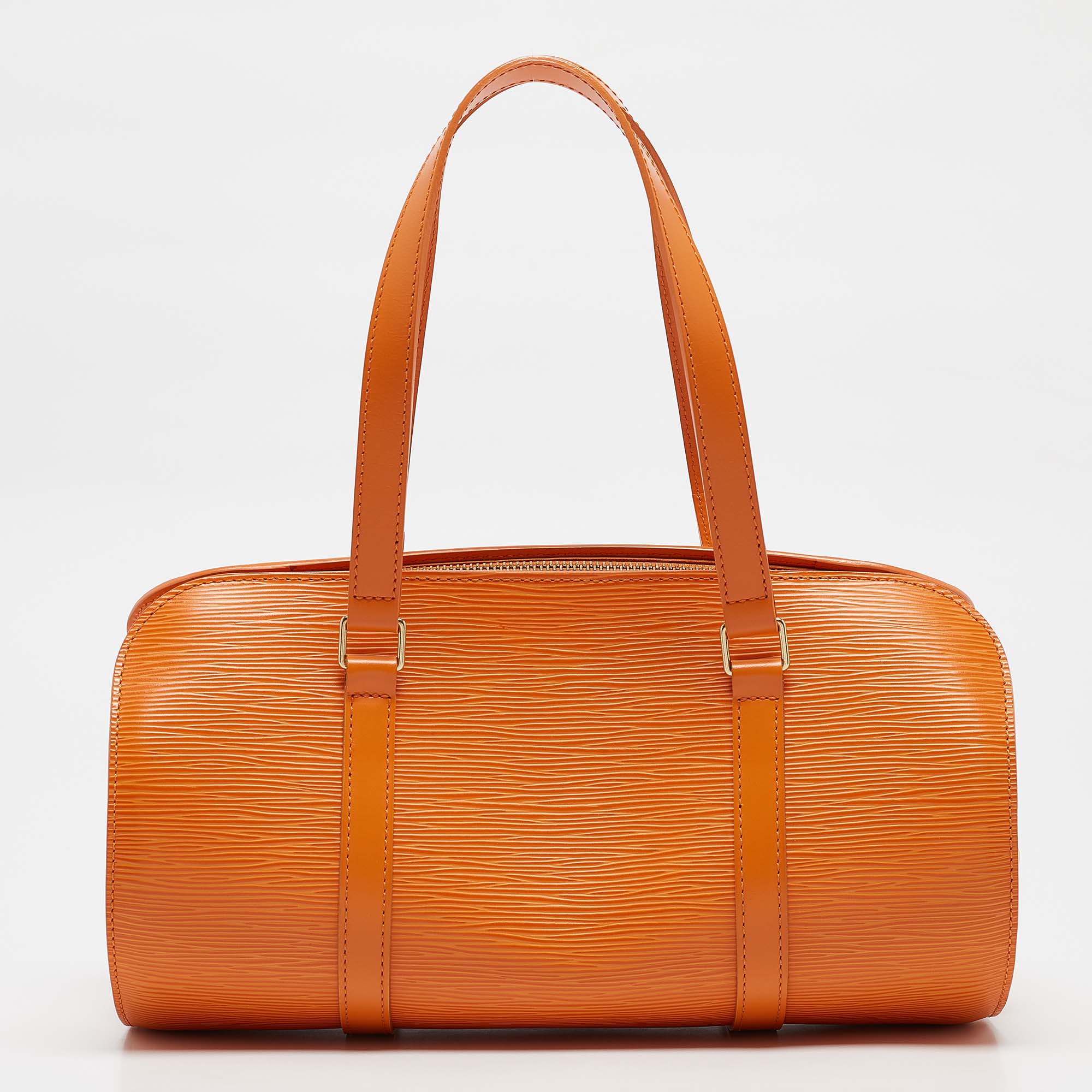 Louis Vuitton Mandarin Epi Leather Soufflot Bag