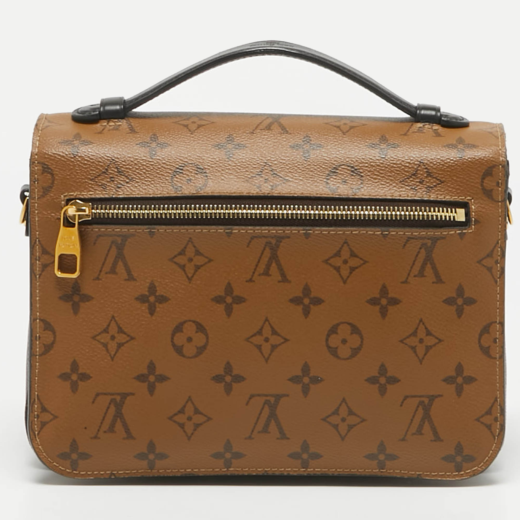 Louis Vuitton Monogram Reverse Canvas Pochette Metis Bag