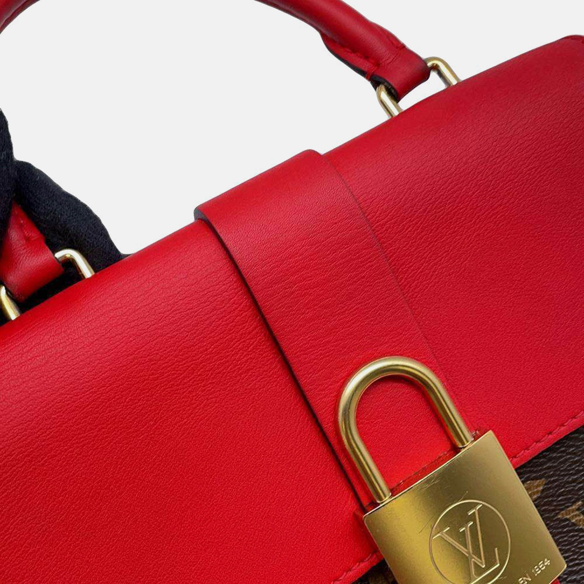 Louis Vuitton Coquelicot Monogram Locky Size BB