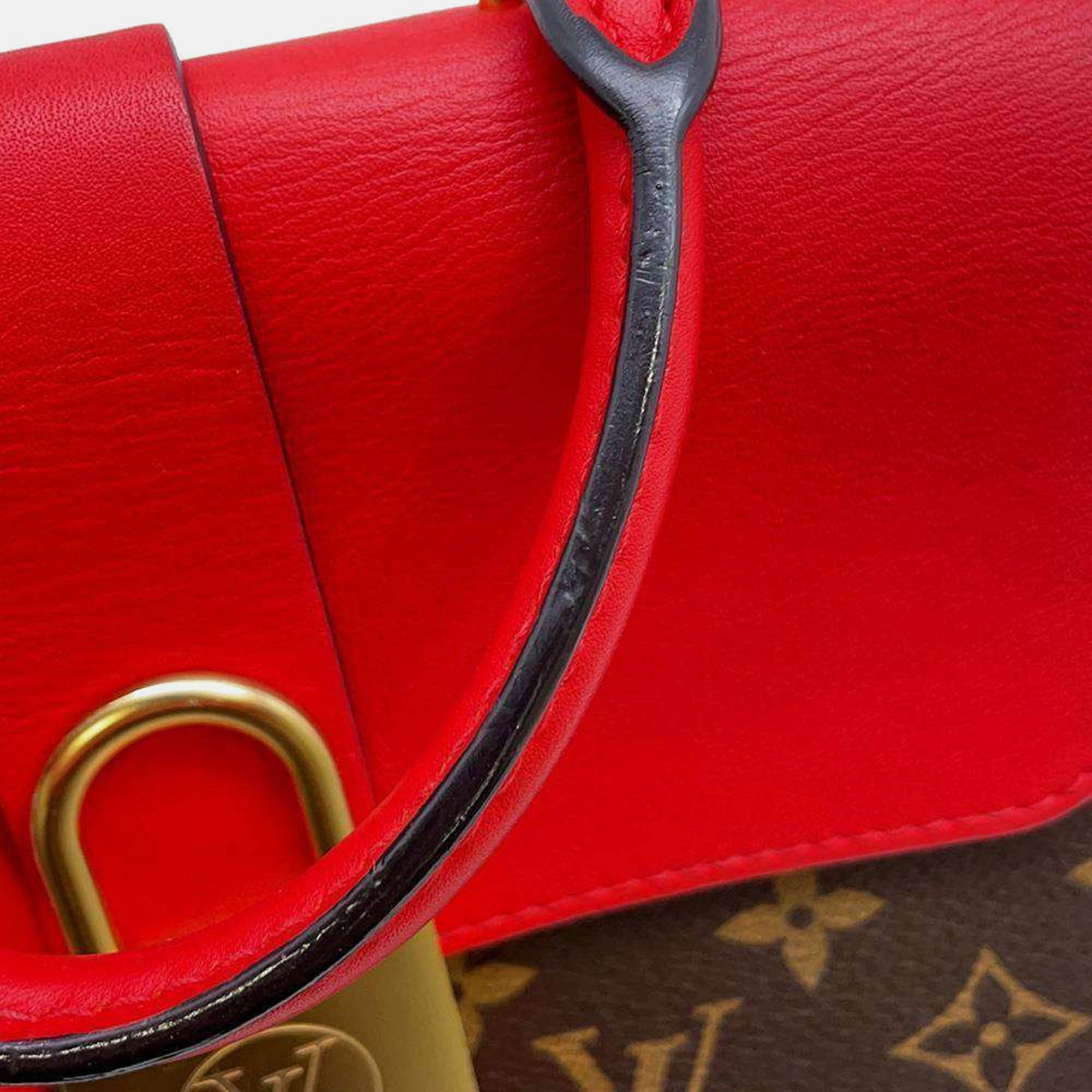 Louis Vuitton Coquelicot Monogram Locky Size BB