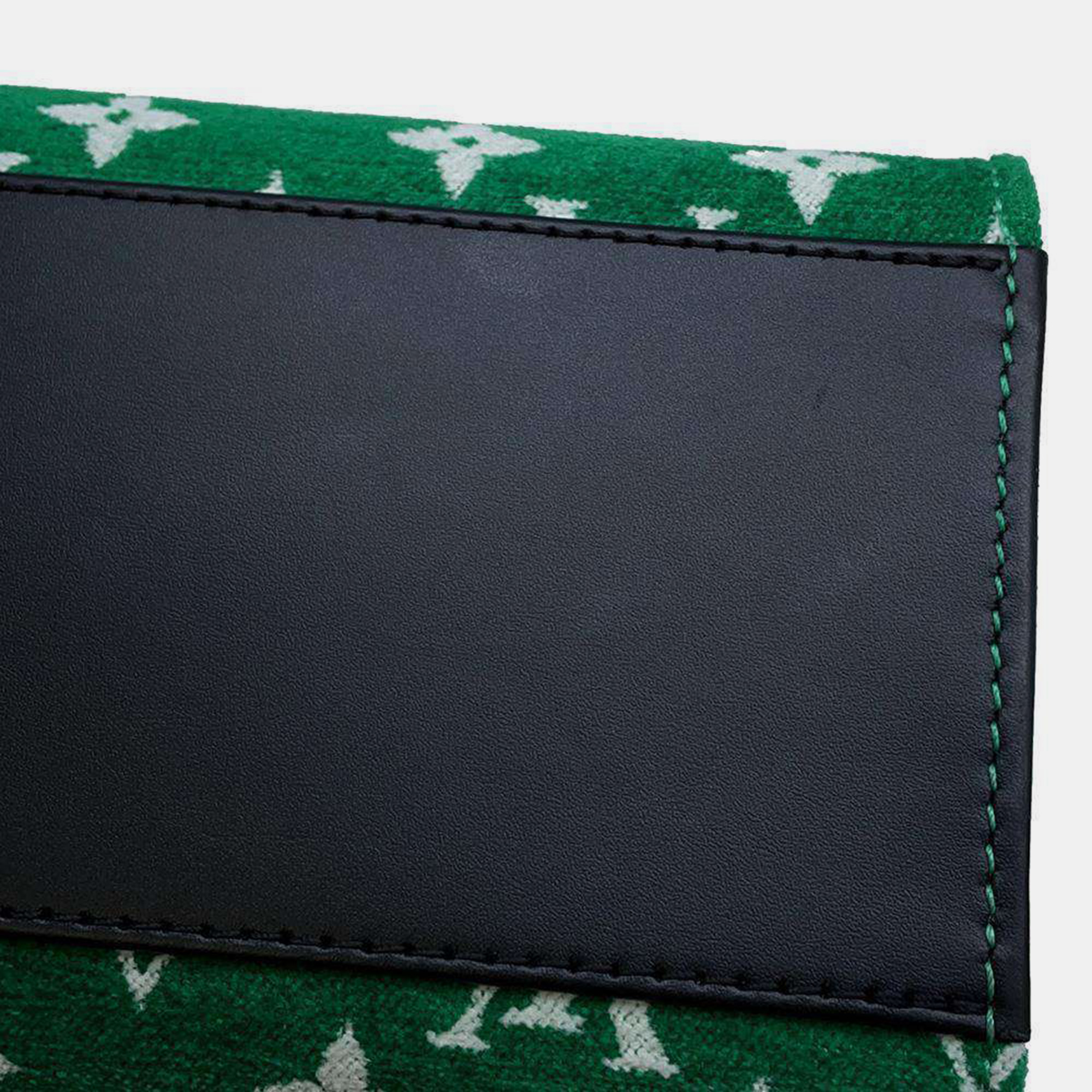 Louis Vuitton Green Monogram Jacquard Velvet LV Match Onthego Size PM