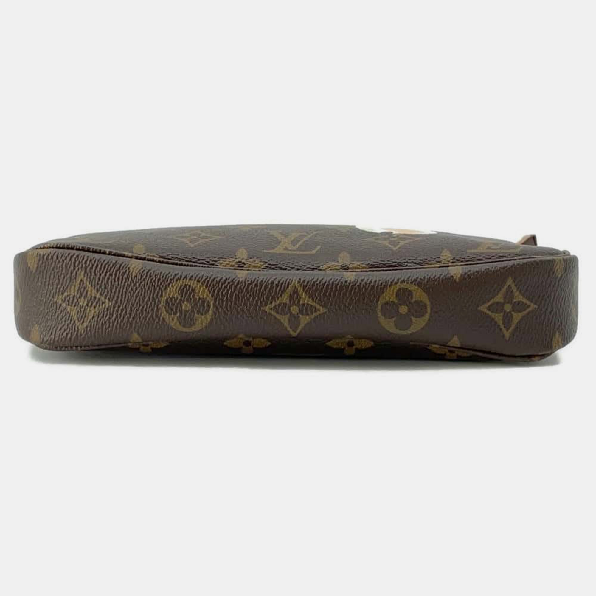 Louis Vuitton Pochette Accessoires Brown Monogram Panda Takashi Murakami