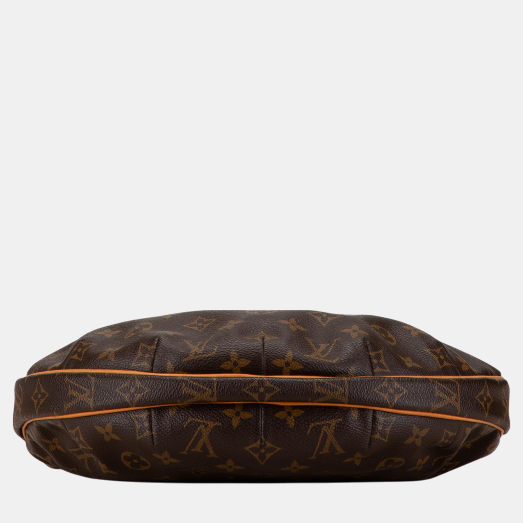 Louis Vuitton Brown Monogram Croissant MM