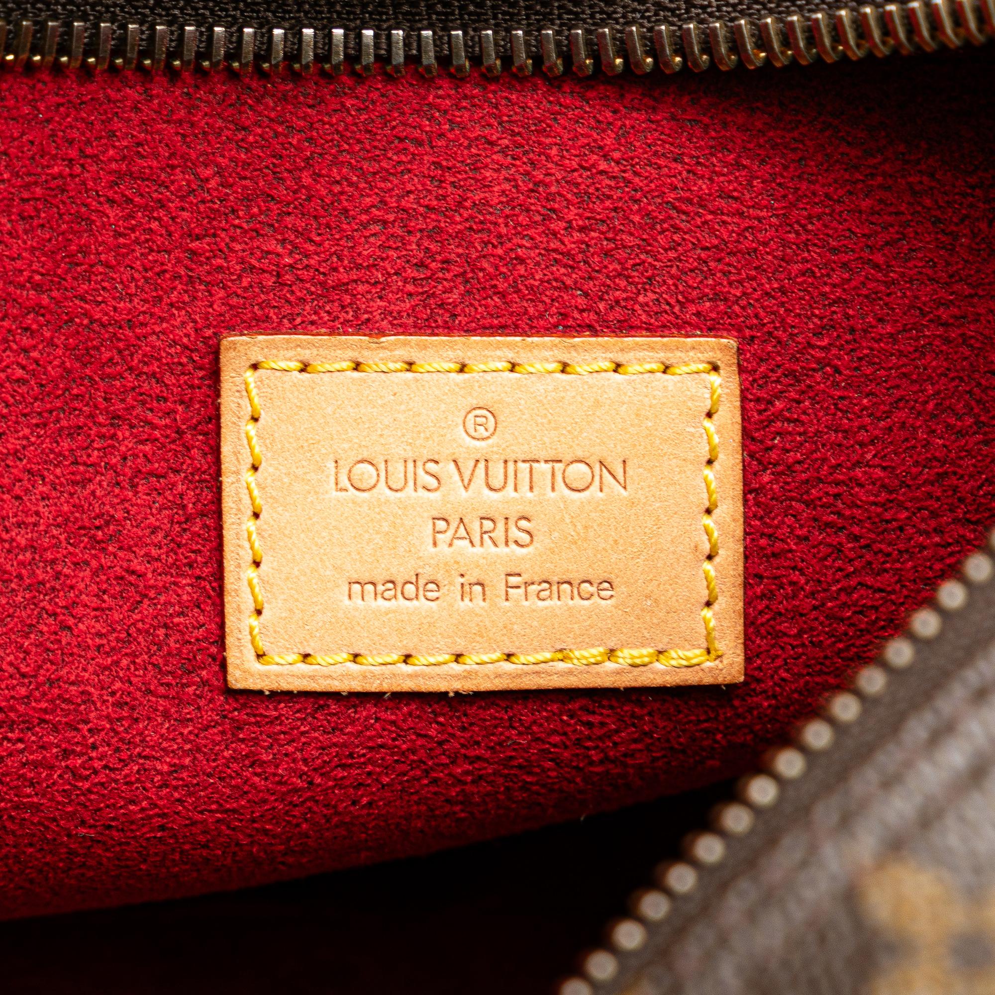 Louis Vuitton Brown Monogram Croissant MM