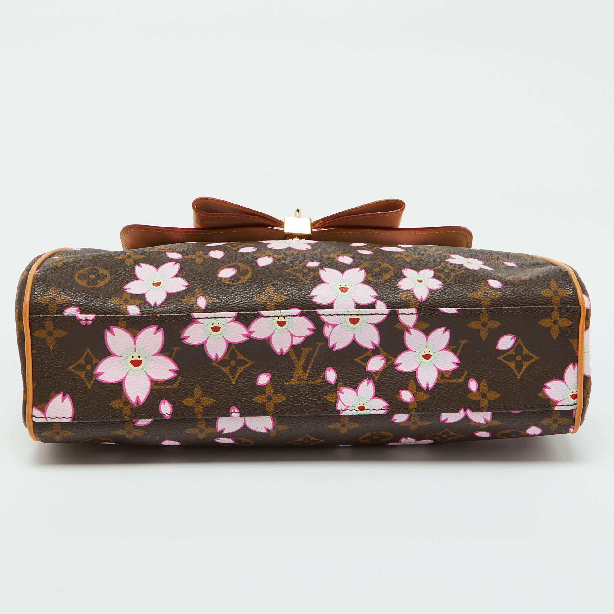 Louis Vuitton X Takashi Murakami Monogram Cherry Blossom Sac Retro Bag