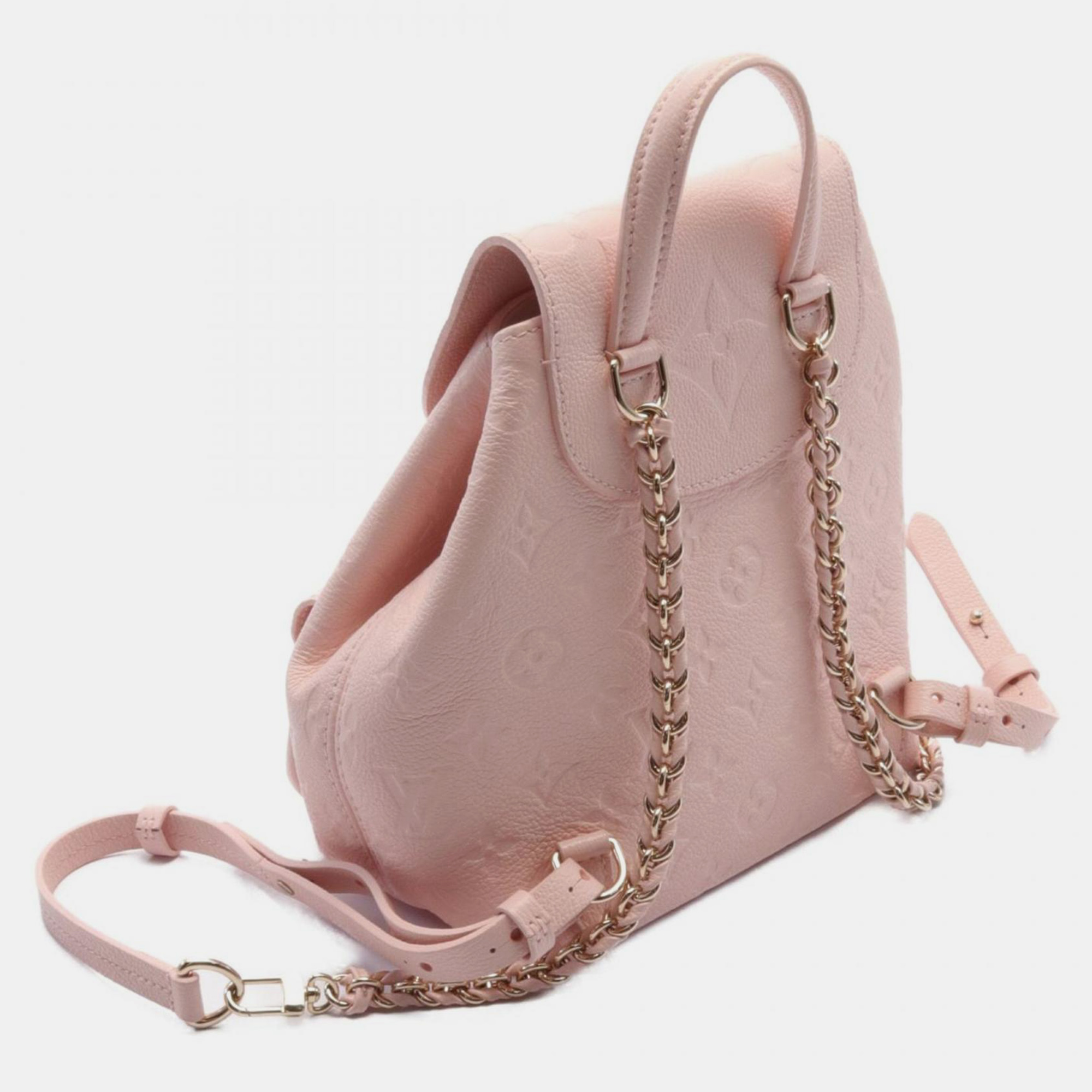 Louis Vuitton Pink Leather Monogram Empreinte Opal Backpack