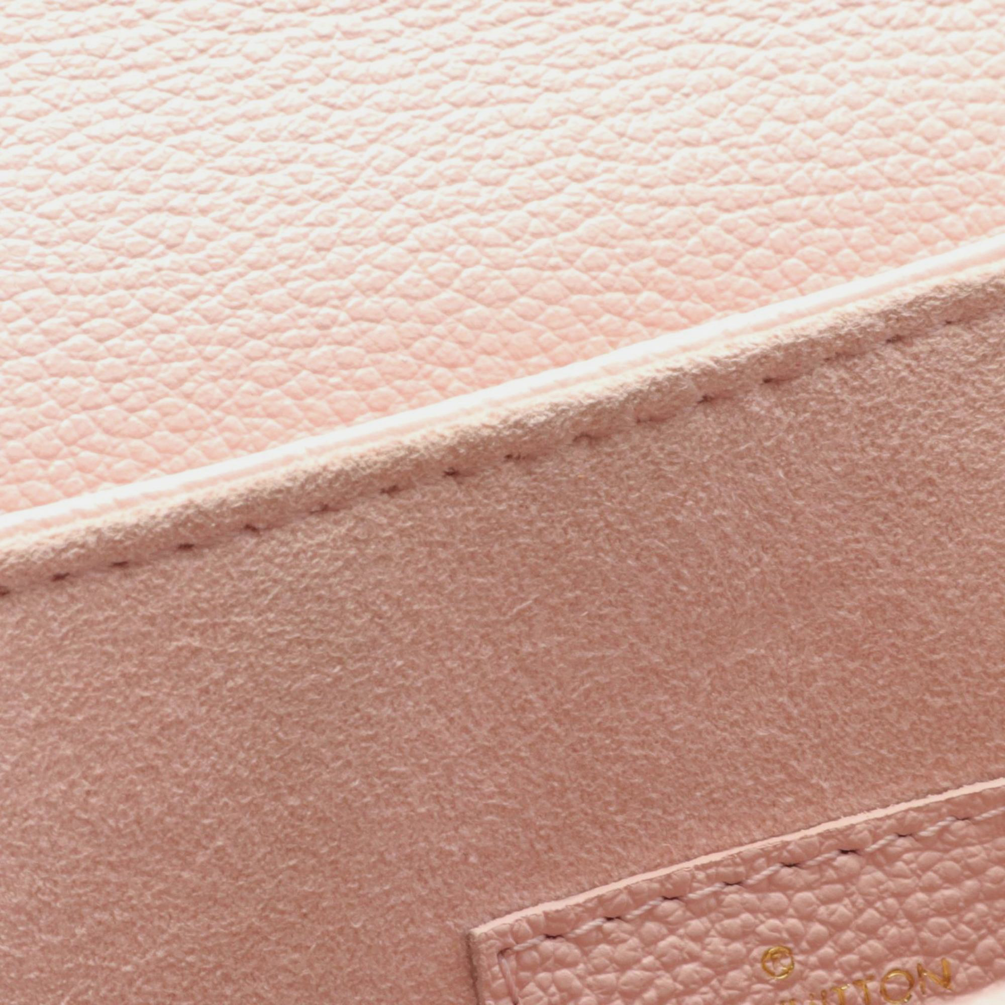 Louis Vuitton Pink Leather Monogram Empreinte Opal Backpack