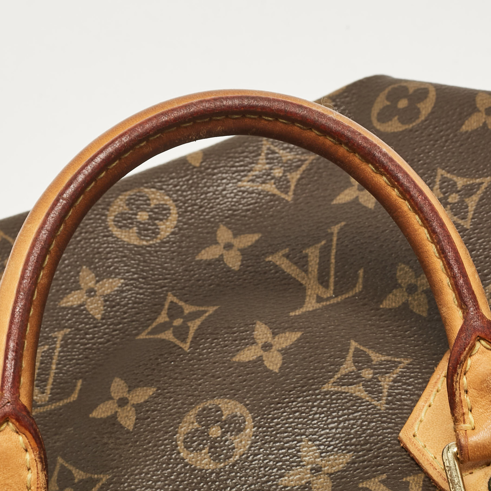 Louis Vuitton Monogram Canvas Speedy Bandouliere 35 Bag