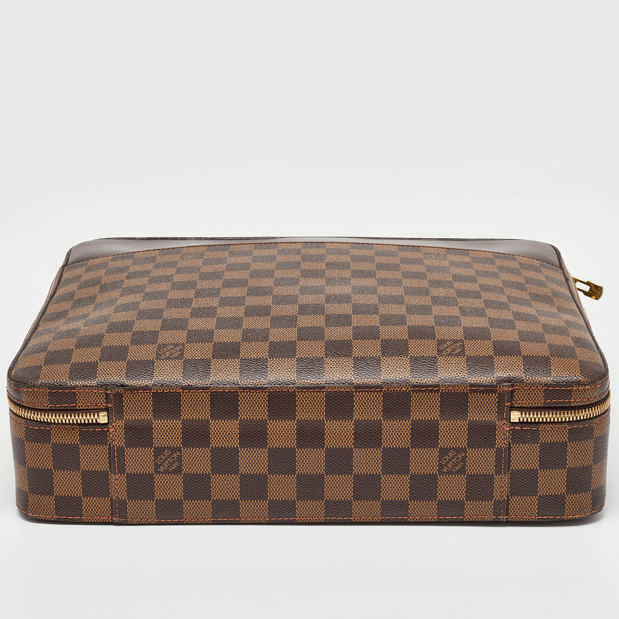 Louis Vuitton Damier Ebene Canvas Porte Ordinateur Sabana Bag