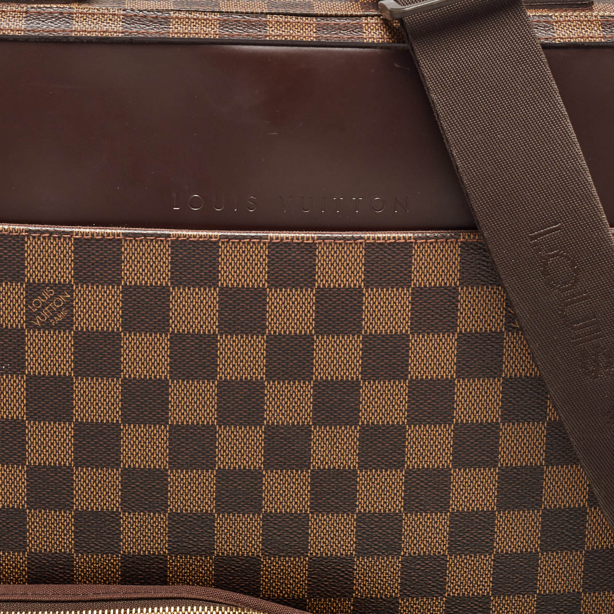 Louis Vuitton Damier Ebene Canvas Porte Ordinateur Sabana Bag