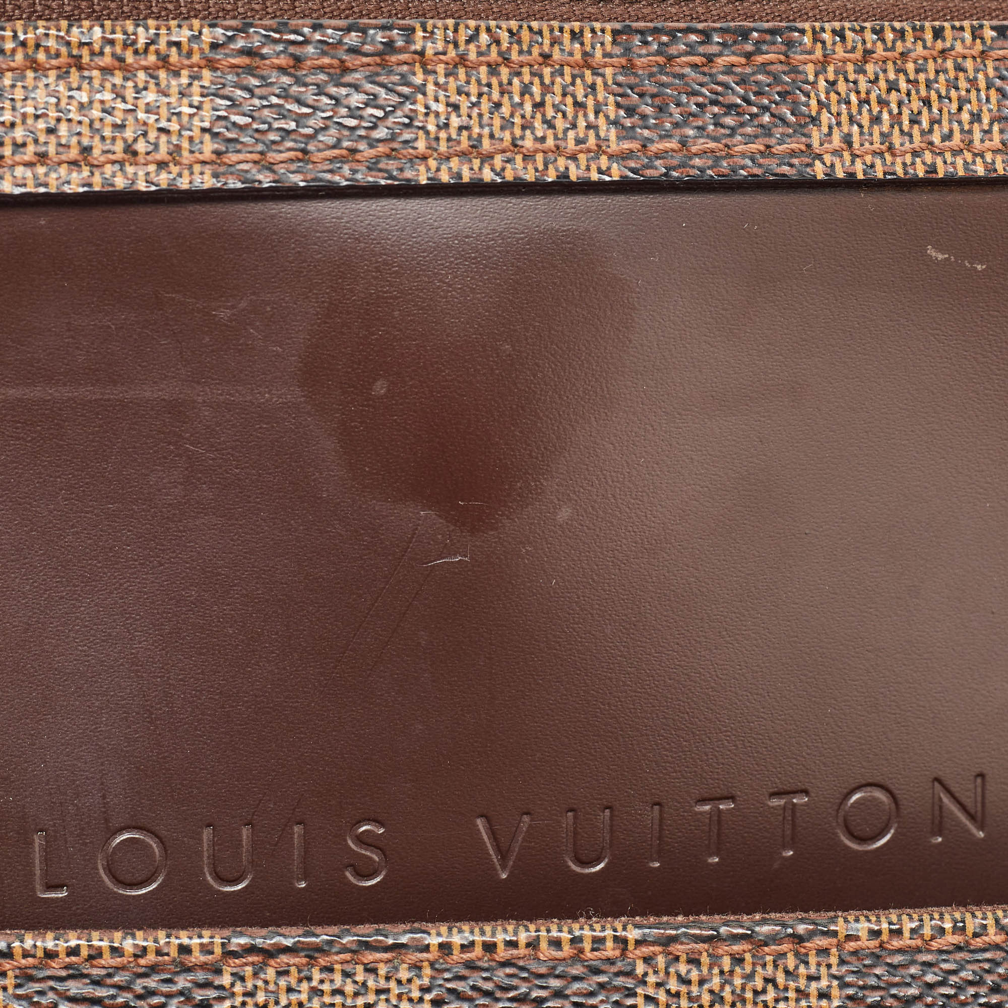 Louis Vuitton Damier Ebene Canvas Porte Ordinateur Sabana Bag