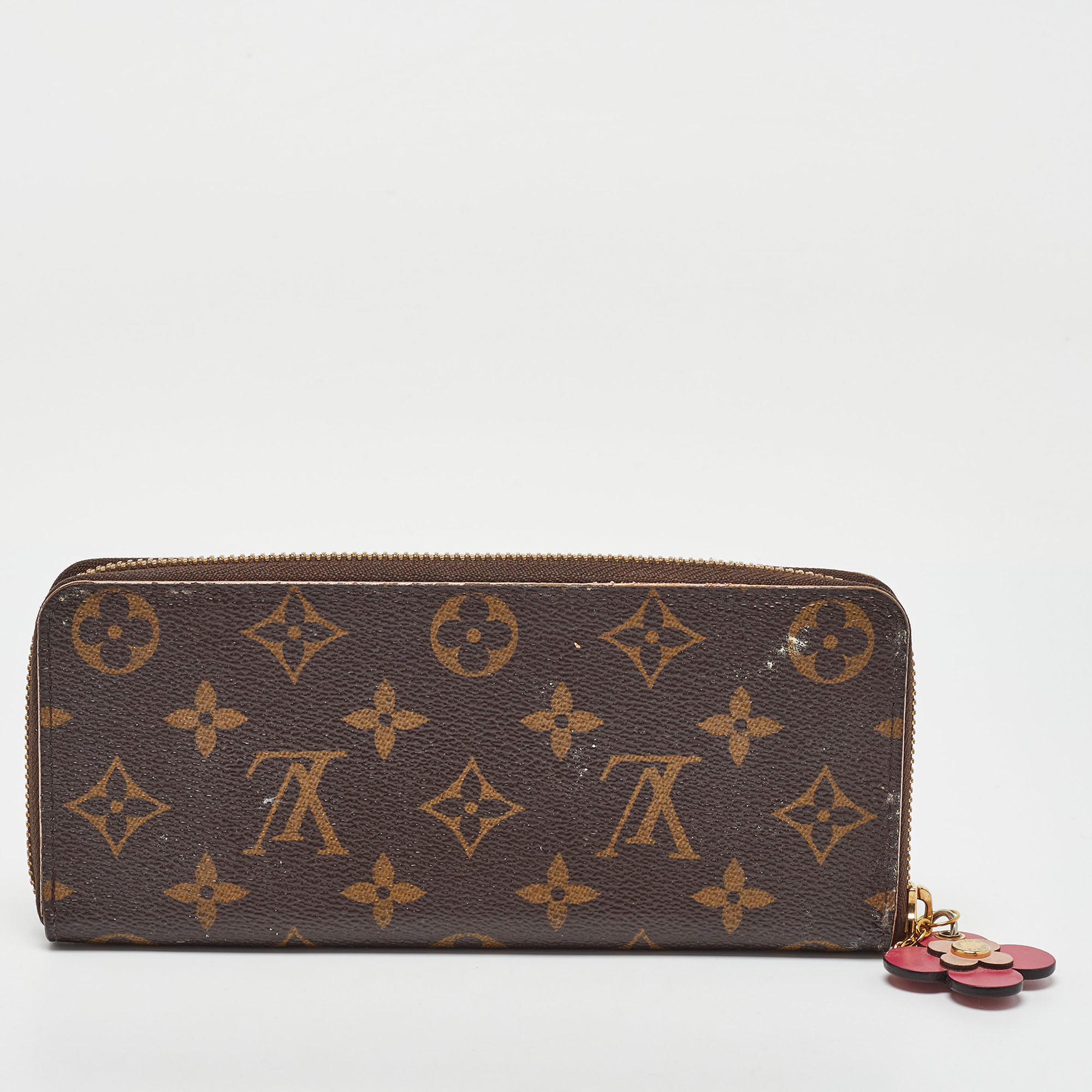 Louis Vuitton Monogram Canvas Clemence Wallet