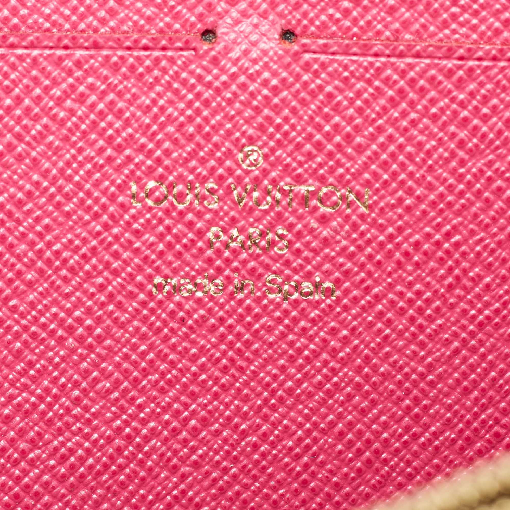 Louis Vuitton Monogram Canvas Clemence Wallet